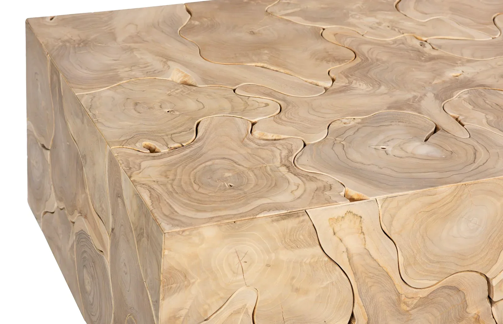 Teak Slice Coffee Table - Image 8