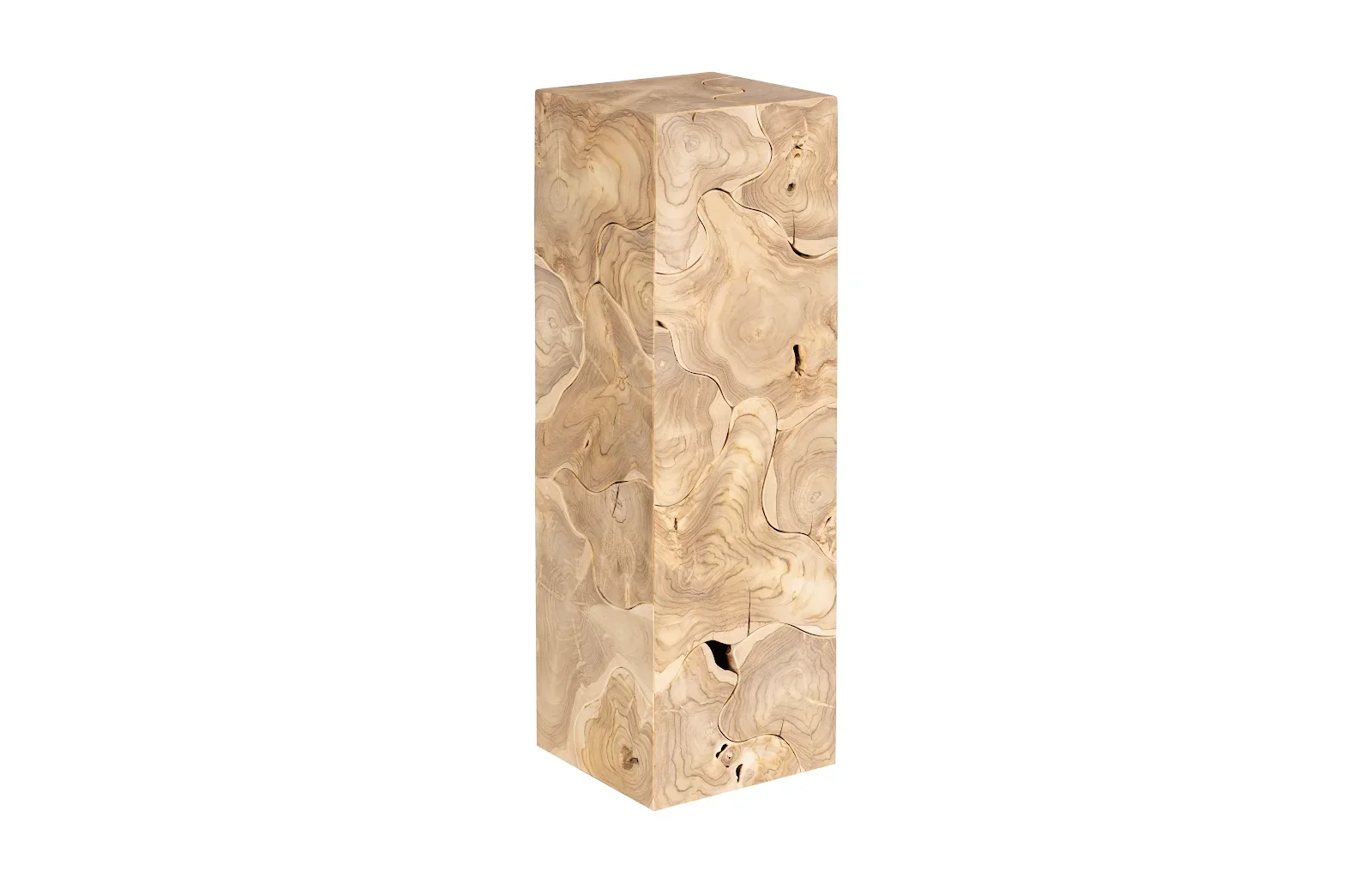 Teak Slice Pedestal - Image 9