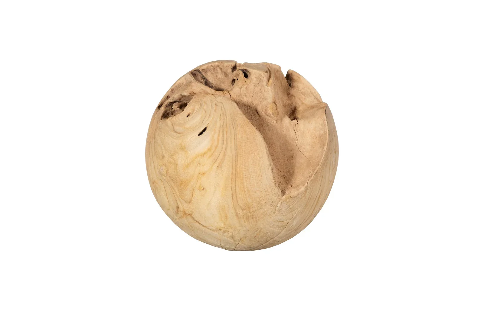Teak Wood Ball - Image 2