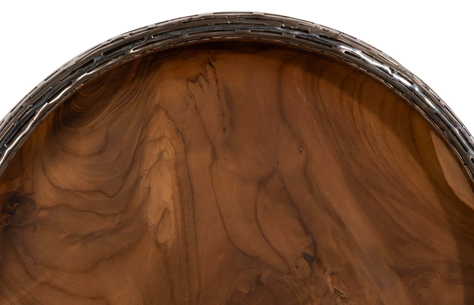 Teak Wood Bowl Wall Art - Image 8