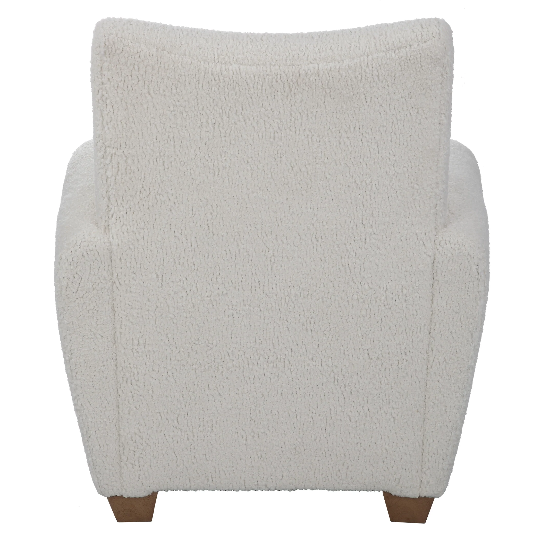 Teddy White Shearling Accent Chair - Image 10