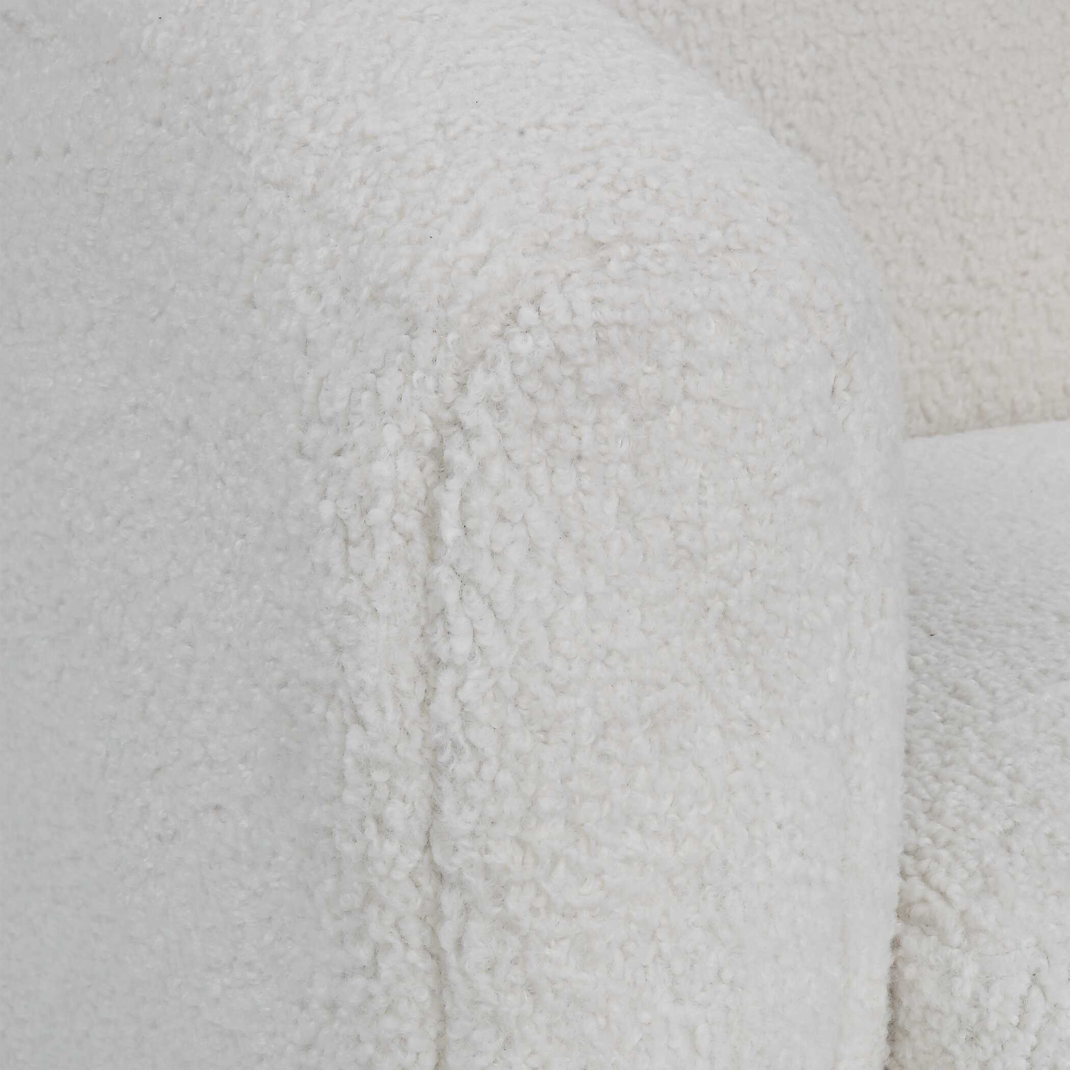 Teddy White Shearling Accent Chair - Image 8