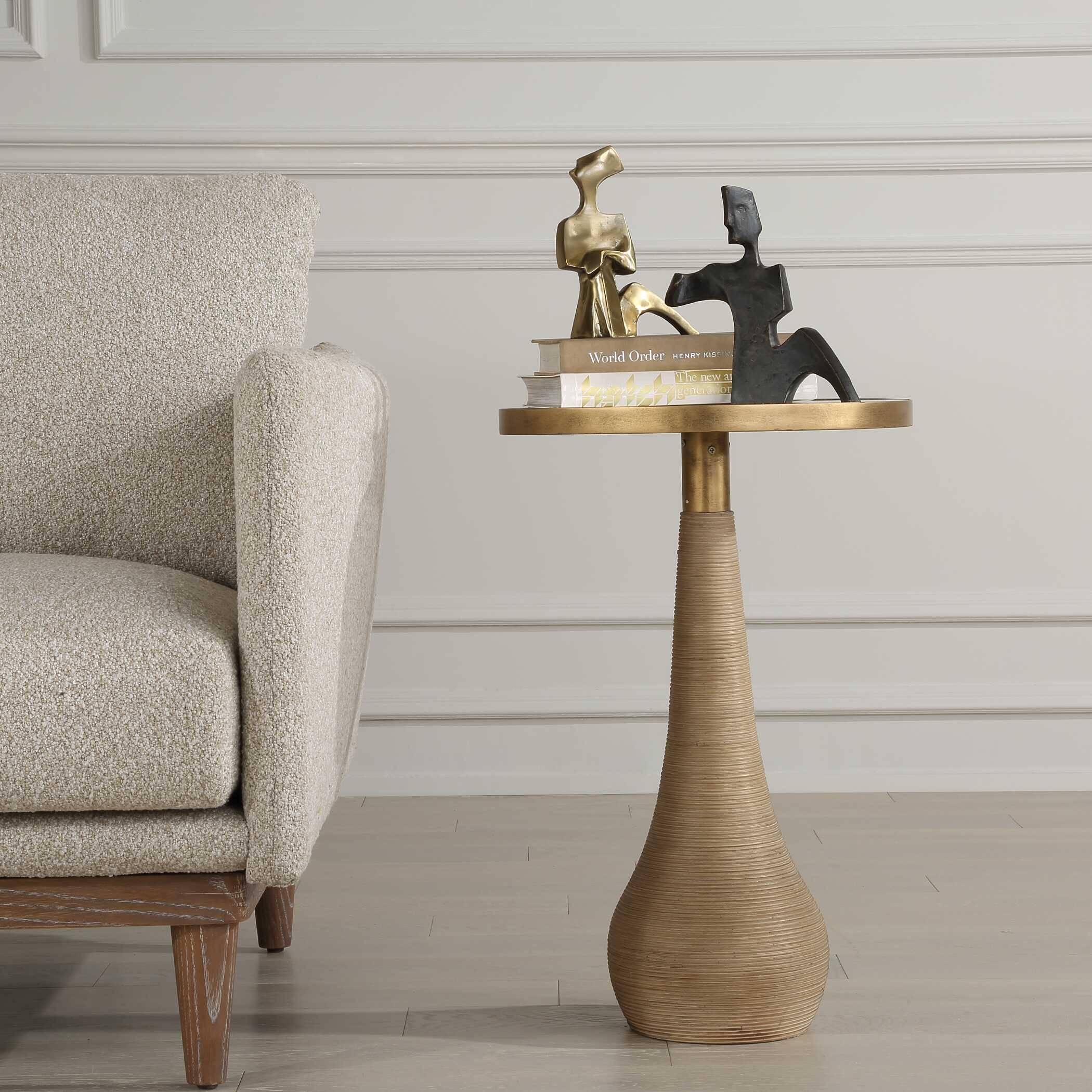 Terra Brass Accent Table - Image 2