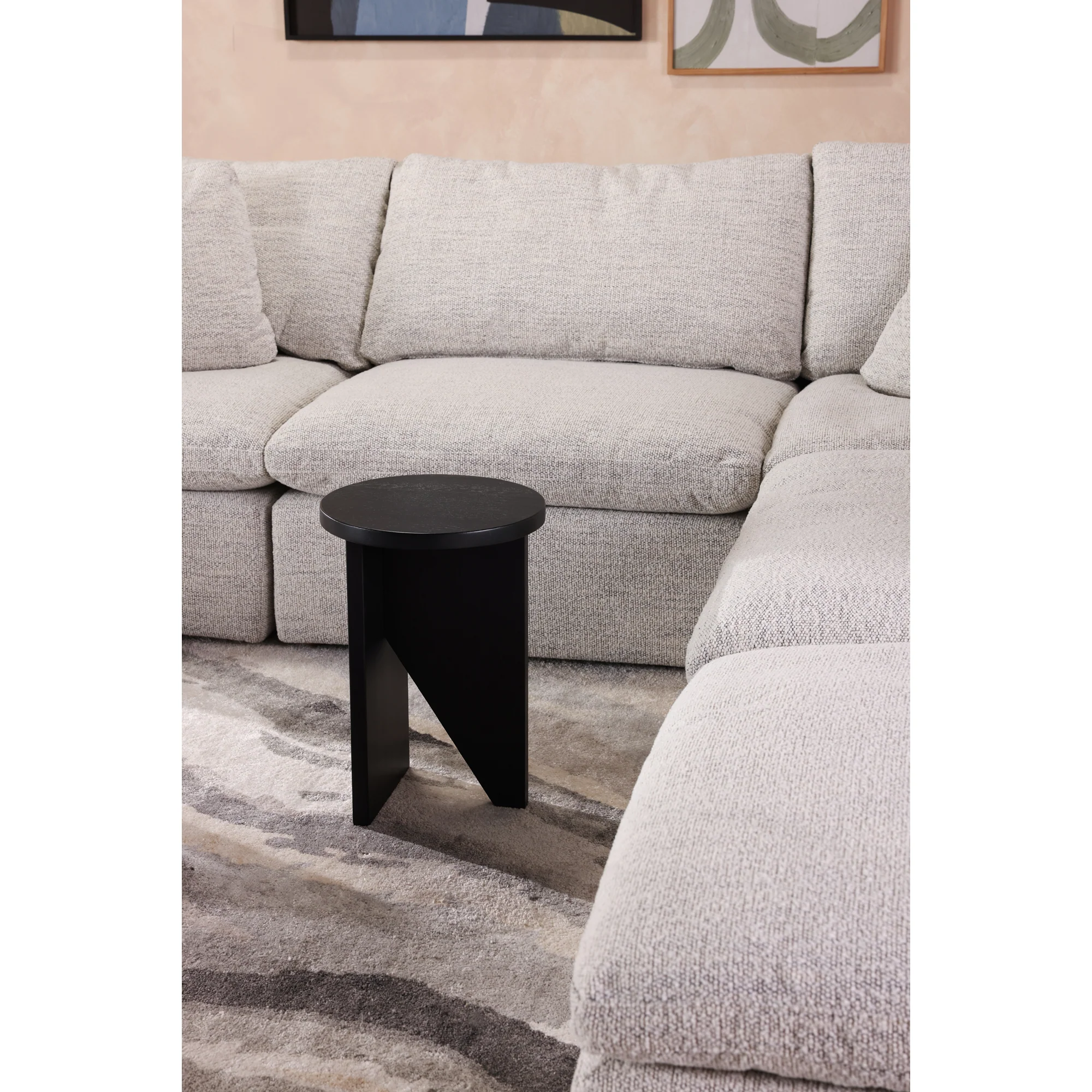 Terra Condo Corner Chair Performance Fabric Coastside Sand - Image 2