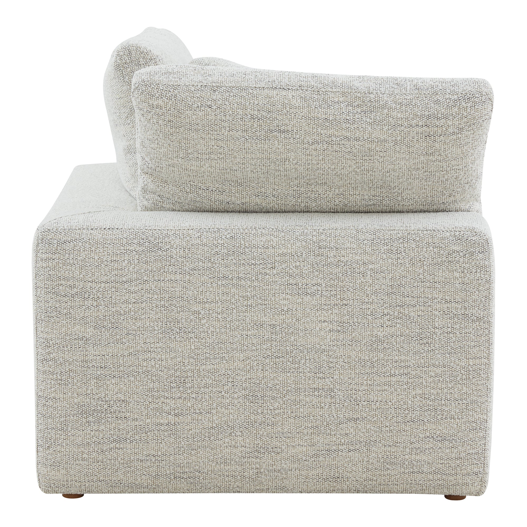 Terra Condo Corner Chair Performance Fabric Coastside Sand - Image 4