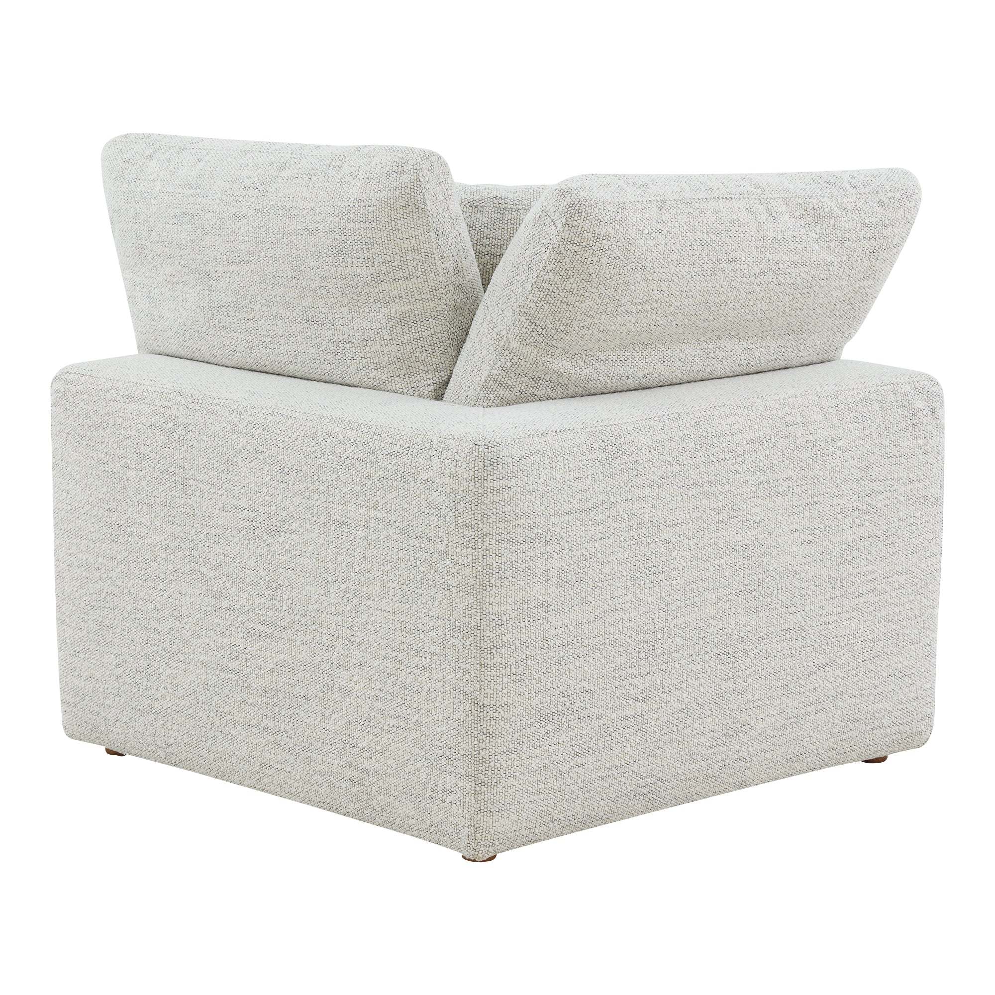 Terra Condo Corner Chair Performance Fabric Coastside Sand - Image 5