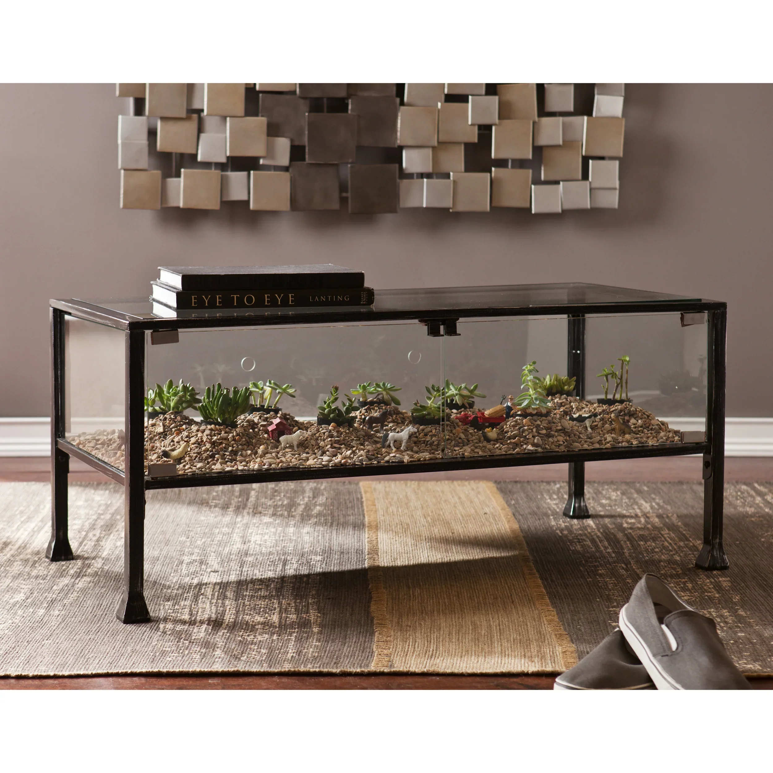 Terrarium Display Cocktail Table - Image 2
