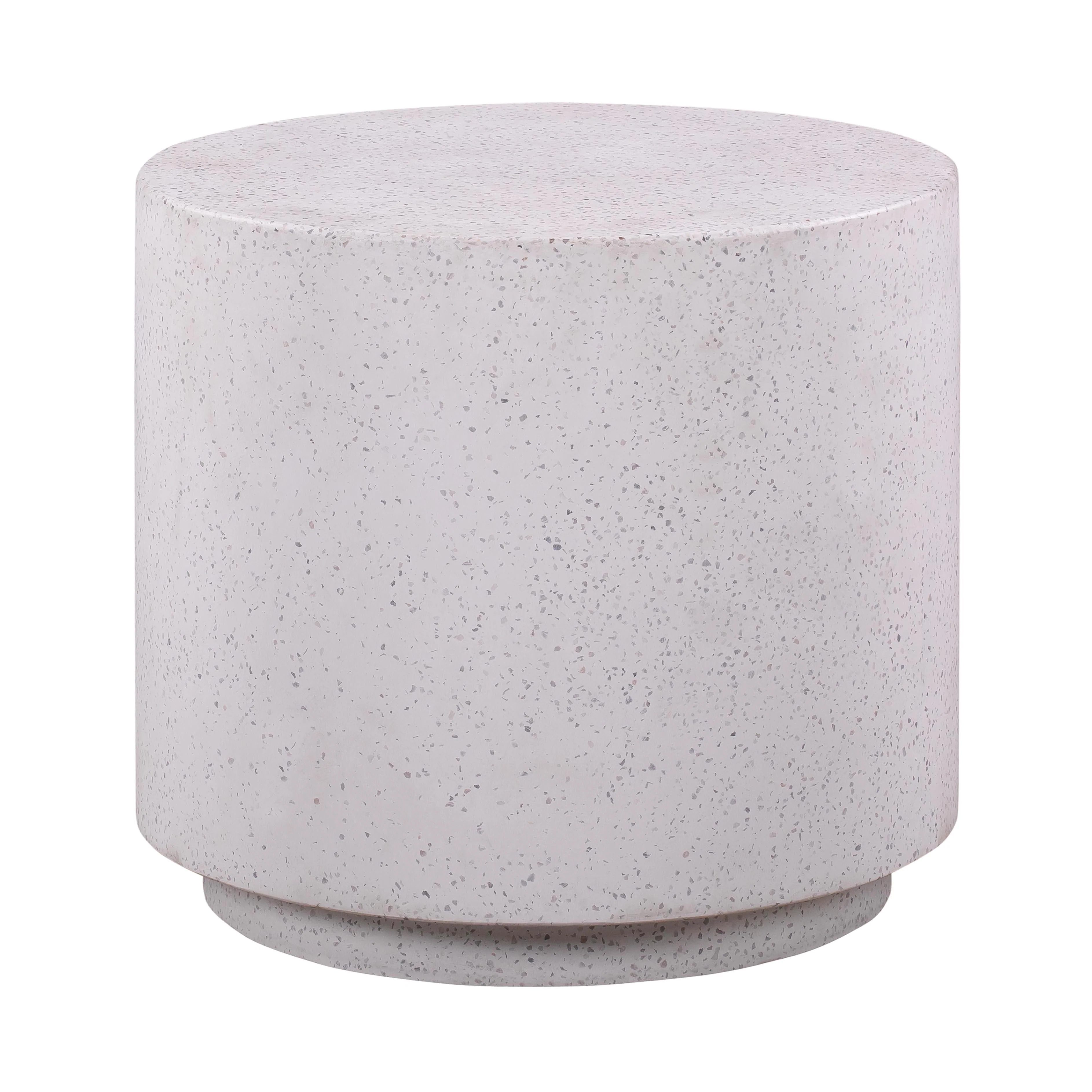 Terrazzo Light Speckled Side Table - Image 3