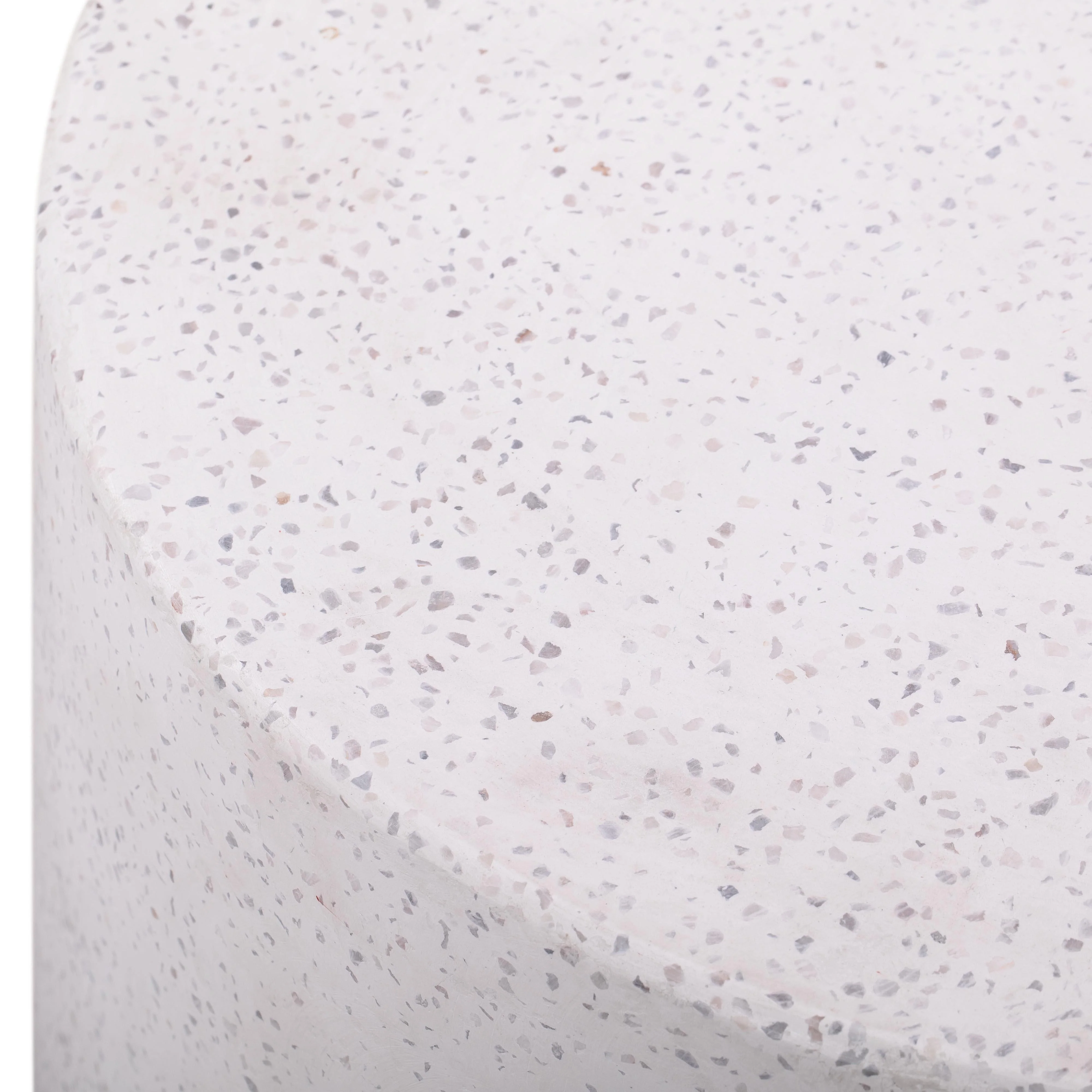 Terrazzo Light Speckled Side Table - Image 5