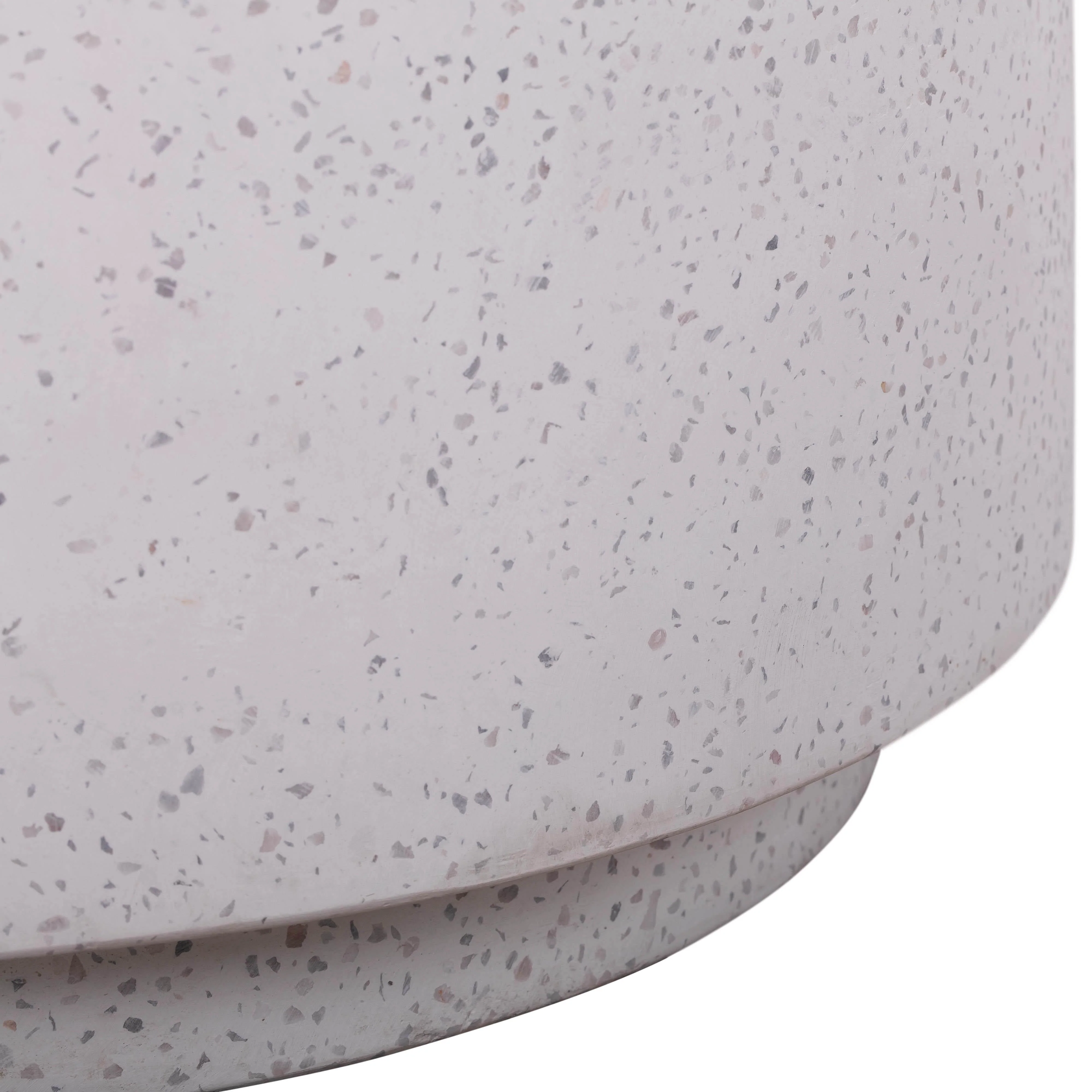 Terrazzo Light Speckled Side Table - Image 6