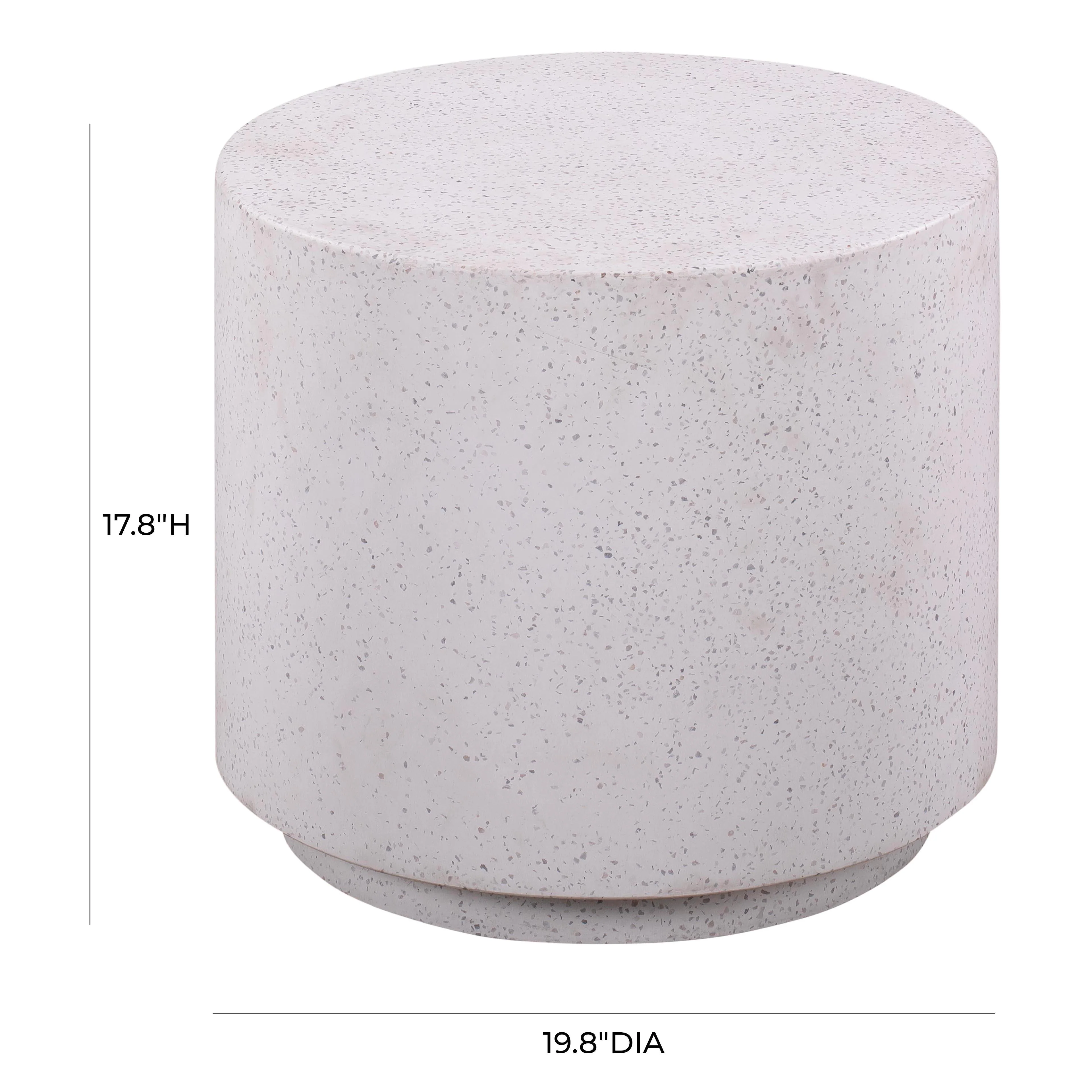 Terrazzo Light Speckled Side Table - Image 7