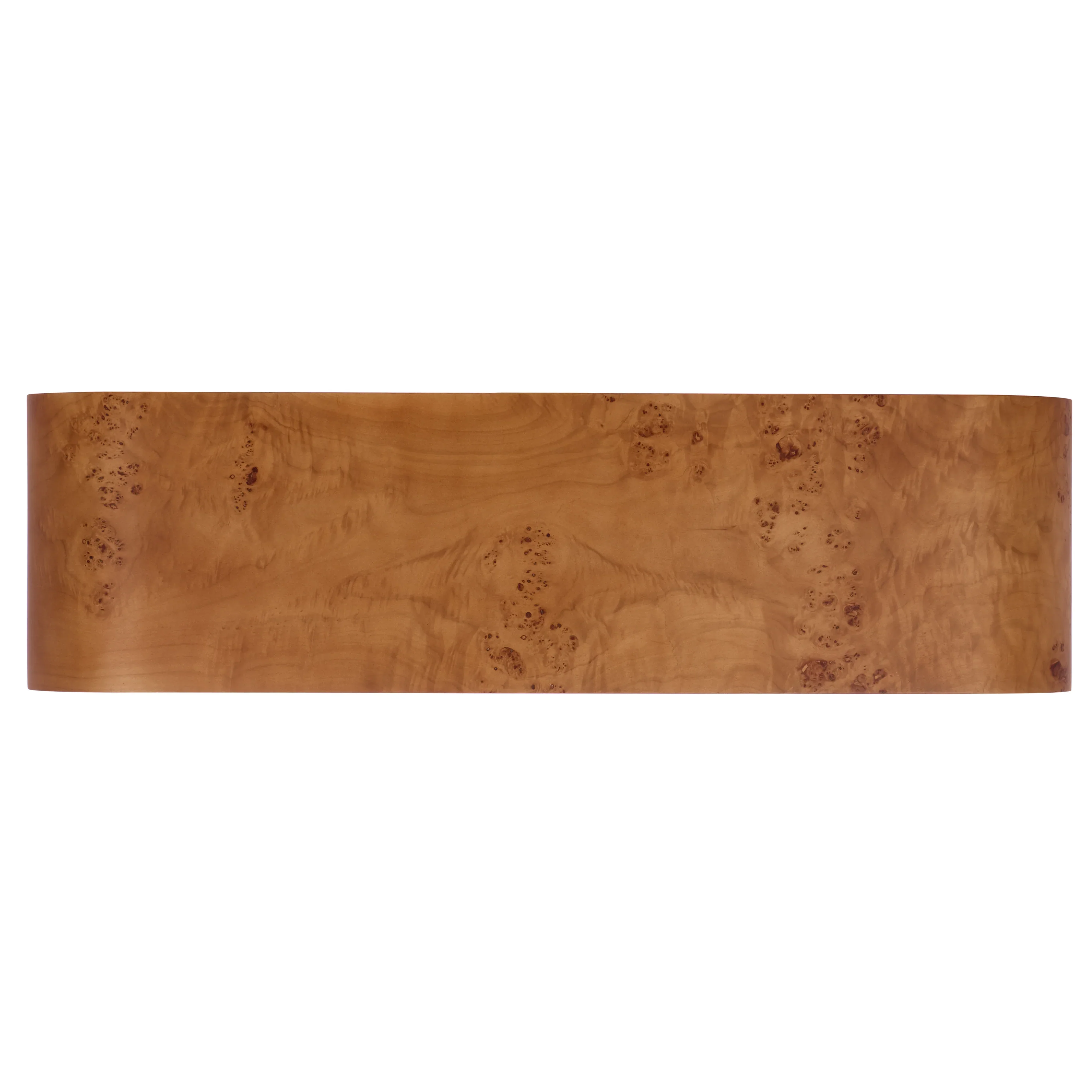 Tessly Burl Veneer Console Table - Image 8