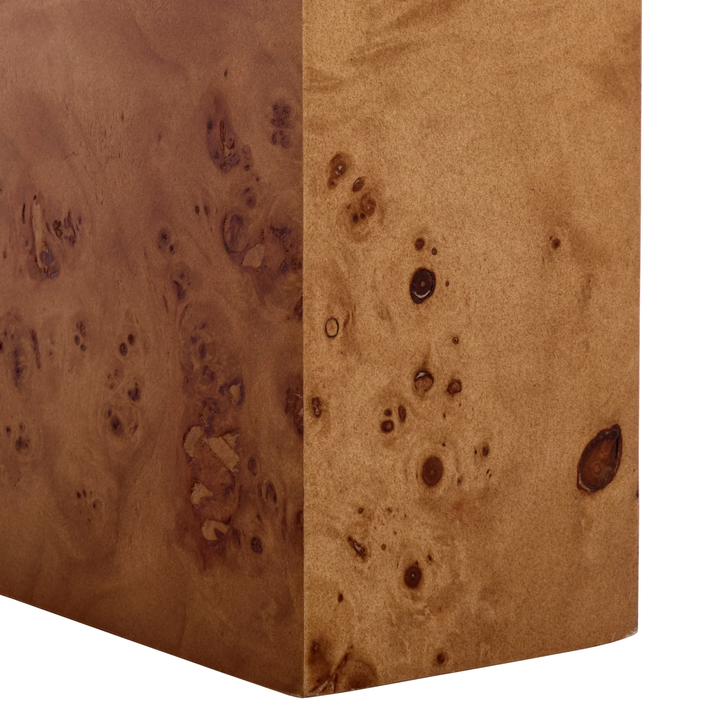 Tessly Burl Veneer Console Table - Image 9