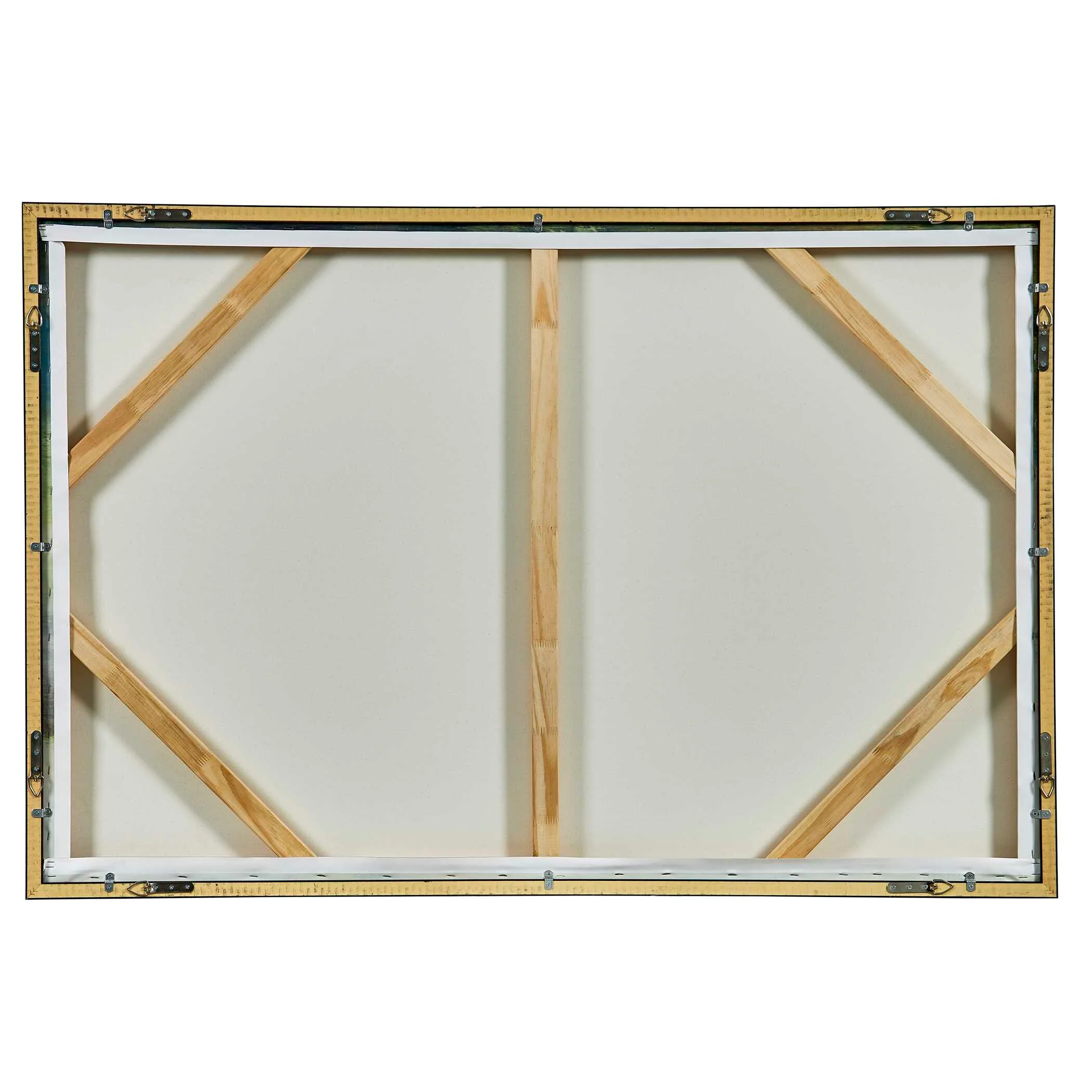 Textured Land Framed Landscape Art - Image 5