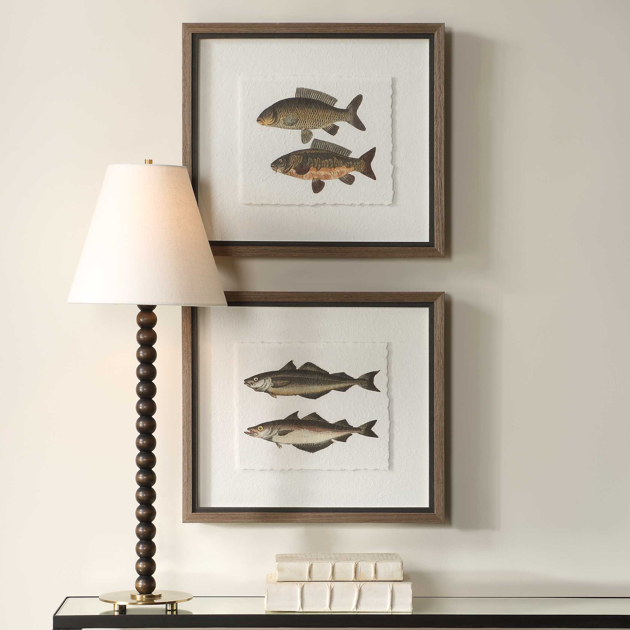 The Catch Framed Fish Prints - Set of 2 - Image 2