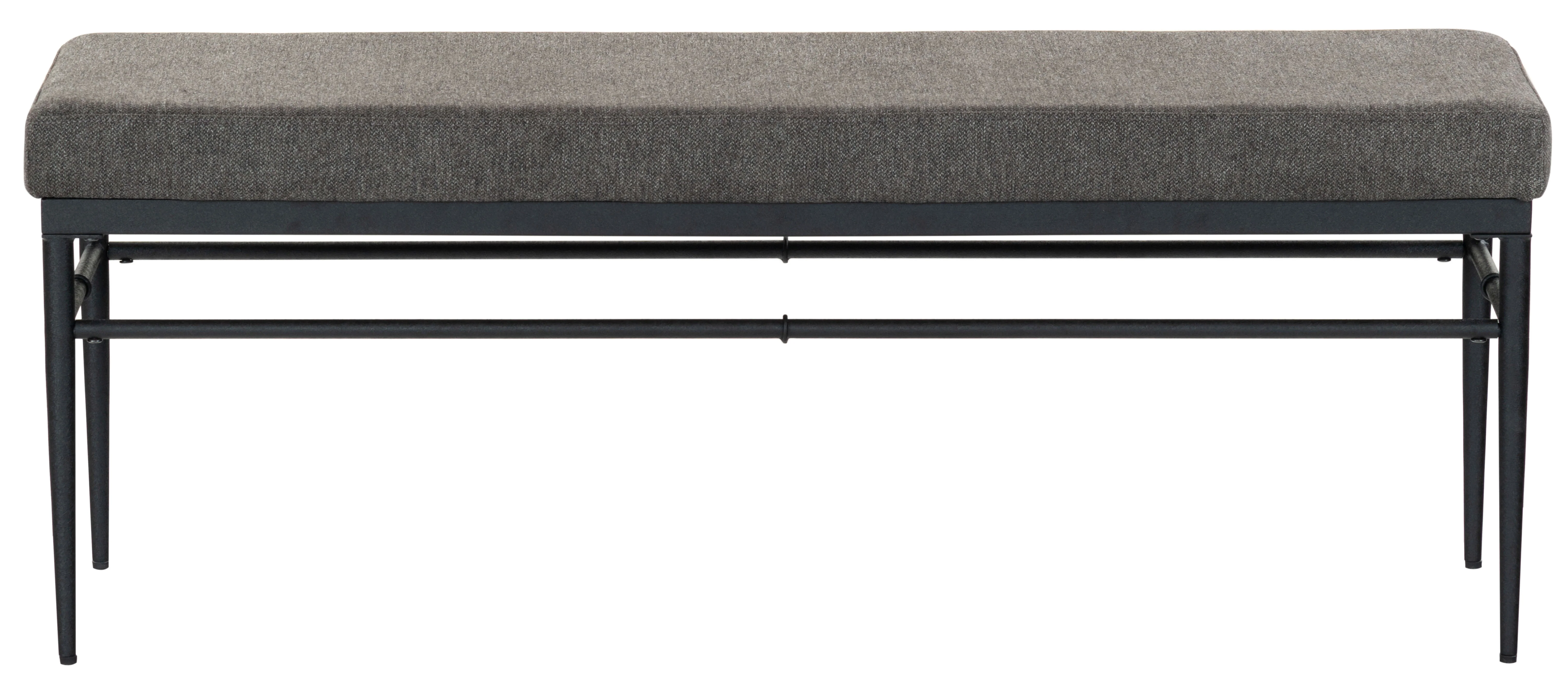 Theabella Linen And Metal Bench