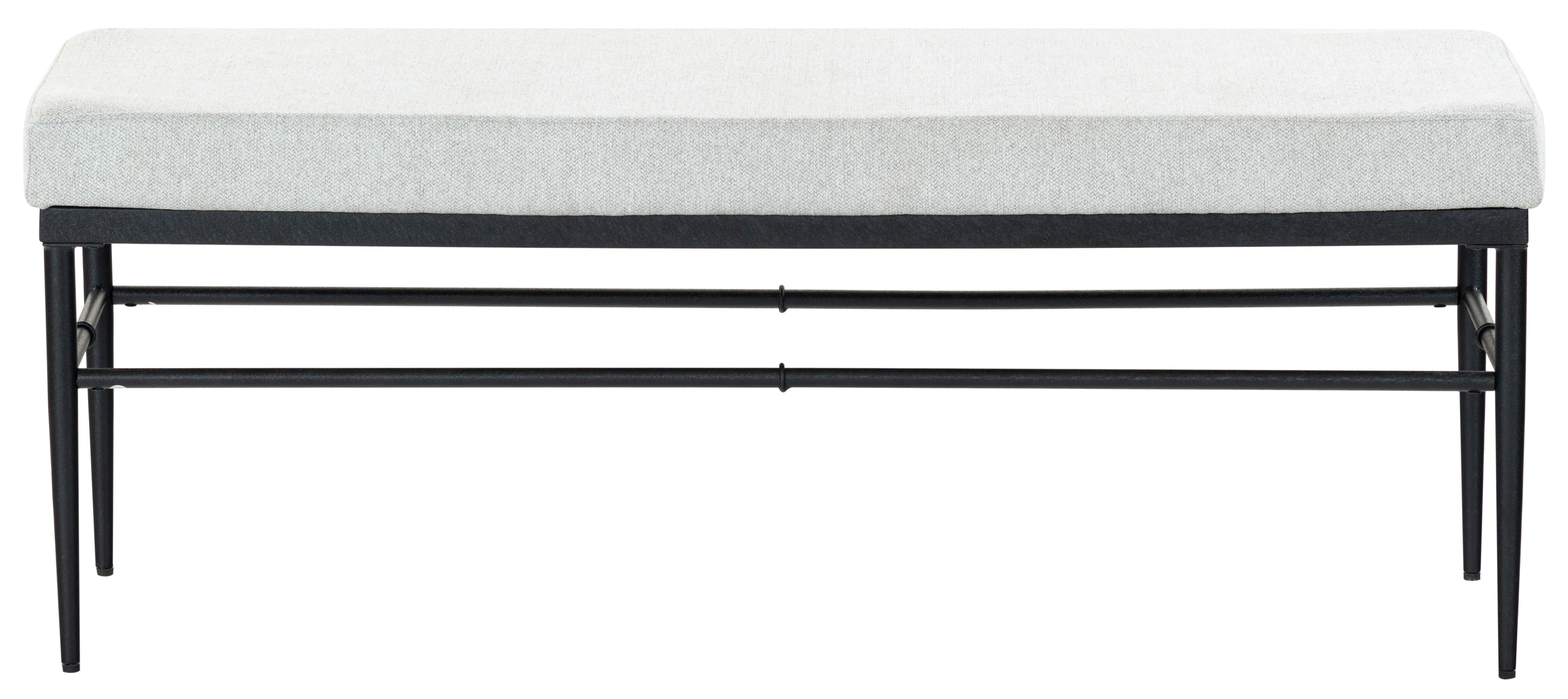 Theabella Linen And Metal Bench - Image 10