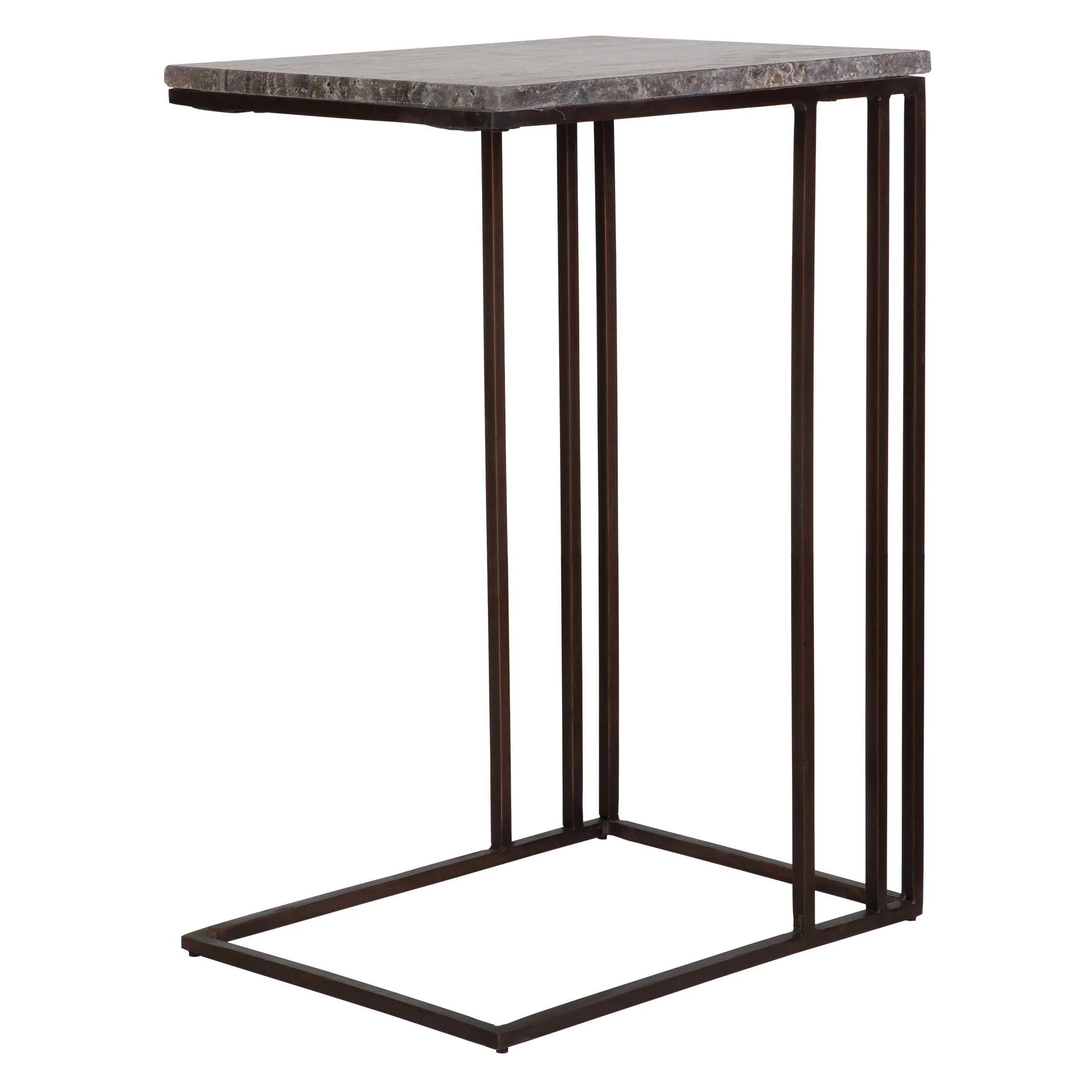 Theodore Travertine Accent Table - Image 5