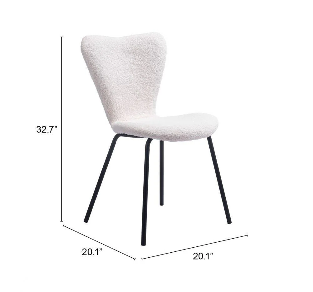 Thibideaux Dg Chair (Set of 2) Ivory - Image 8