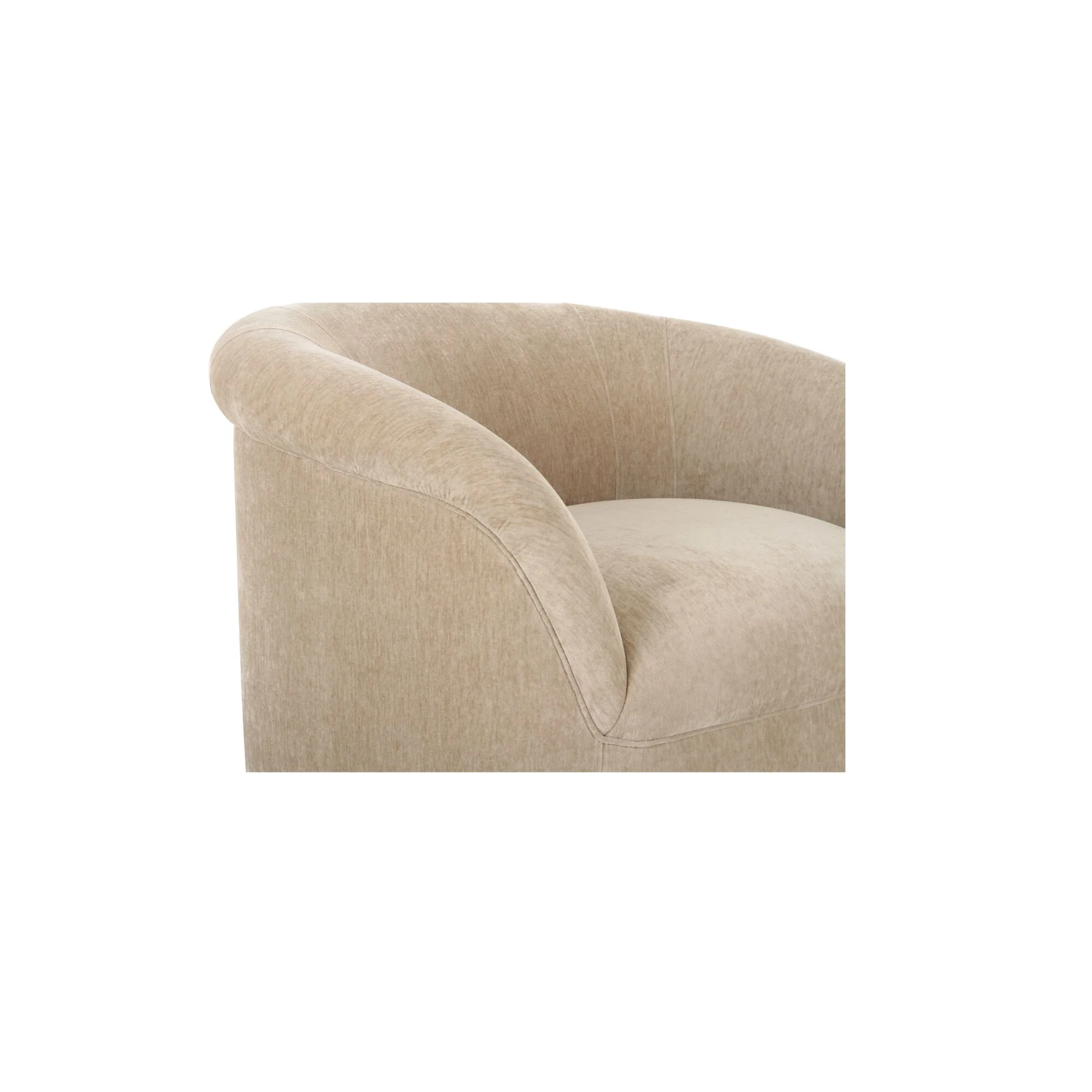 Thora Lounge Chair Beige - Image 6