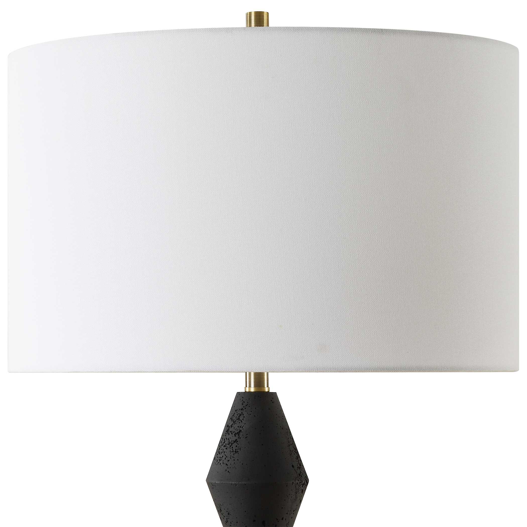 Threefold Black Stone Table Lamp - Image 5