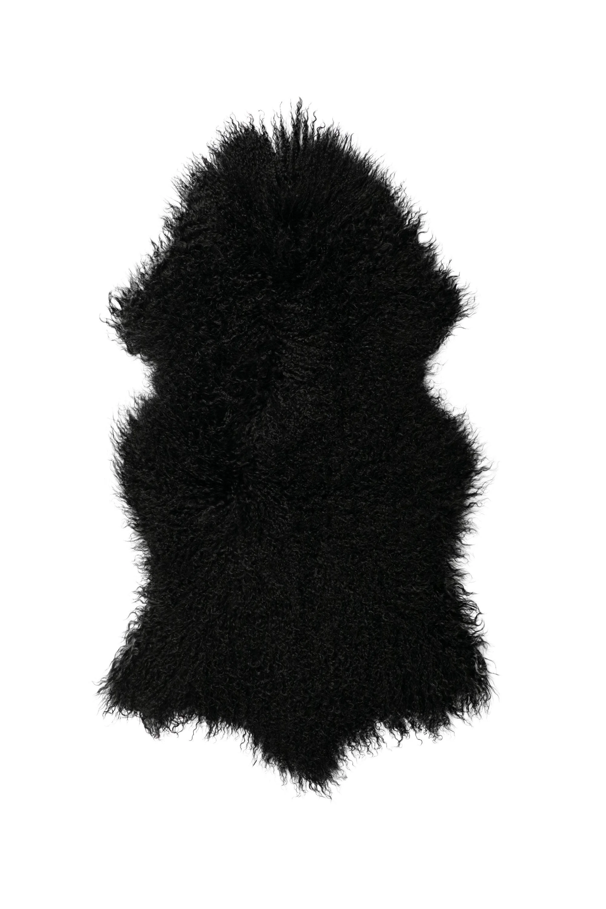 Tibetan Long Wool Sheepskin Single Pelt - Image 3