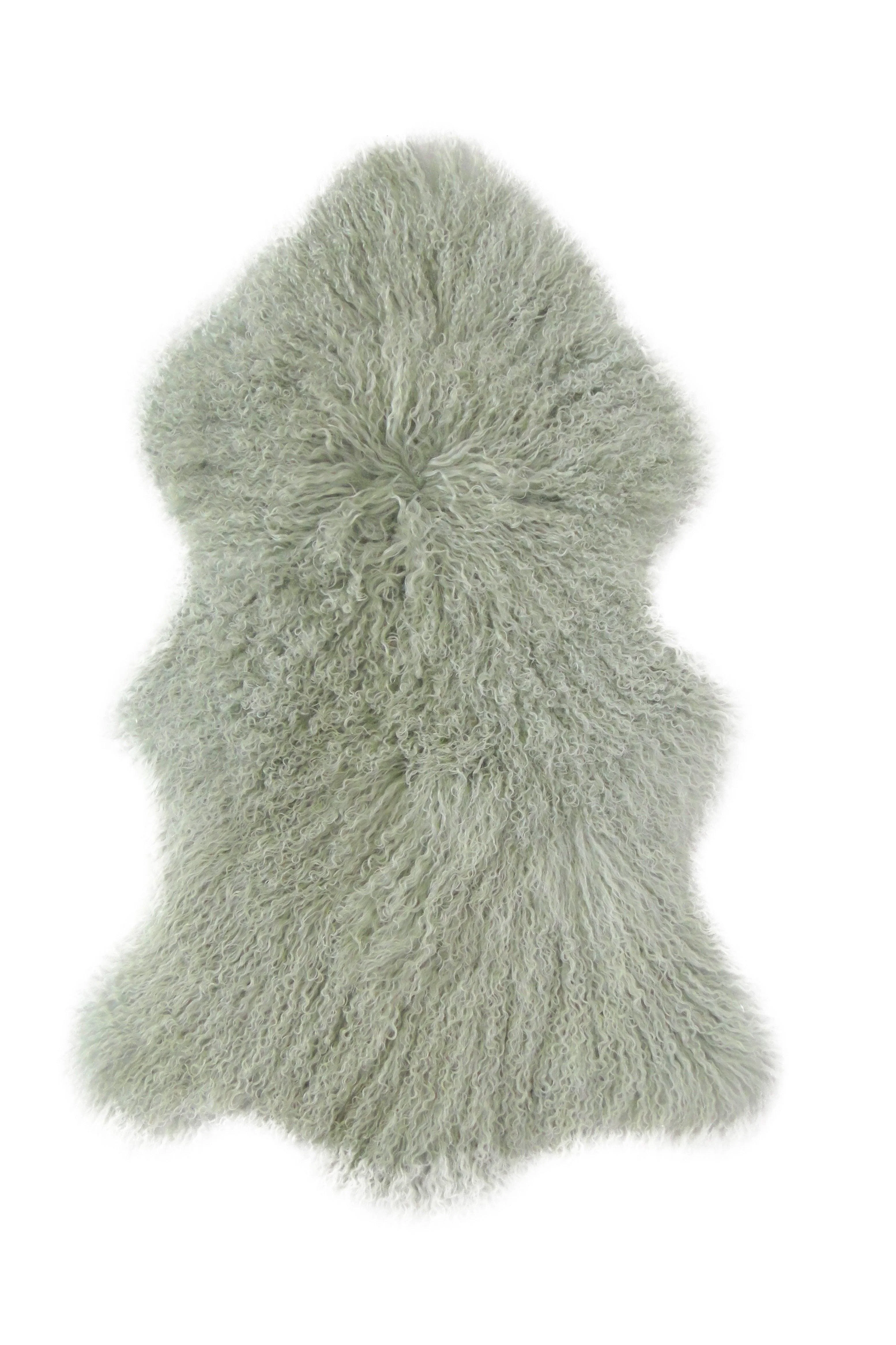 Tibetan Long Wool Sheepskin Single Pelt - Image 8