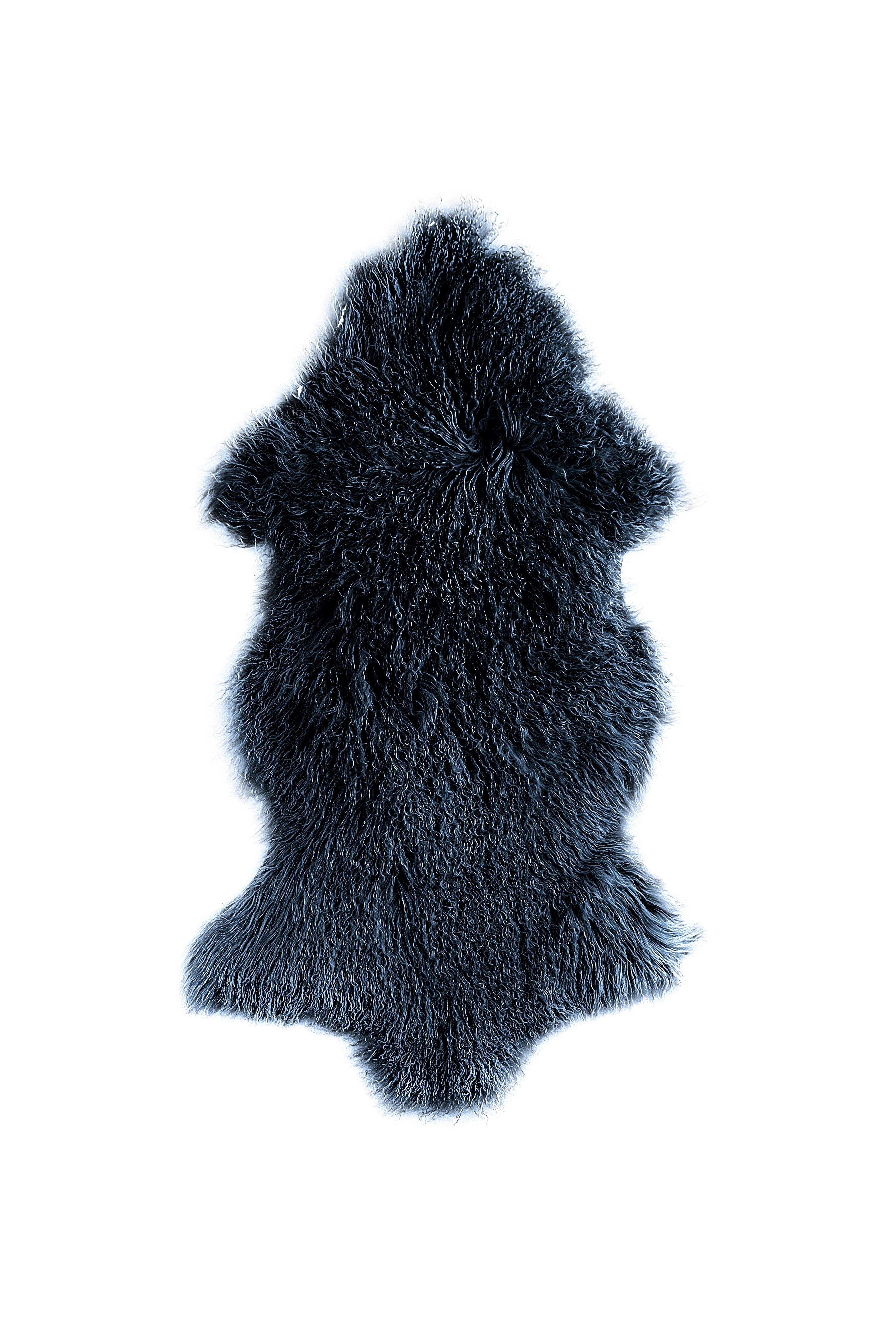Tibetan Long Wool Sheepskin Single Pelt - Image 9