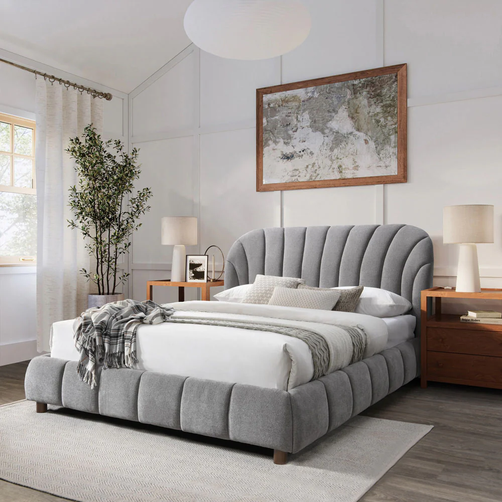 Tillie Channel Tufted Queen Bed - Image 5