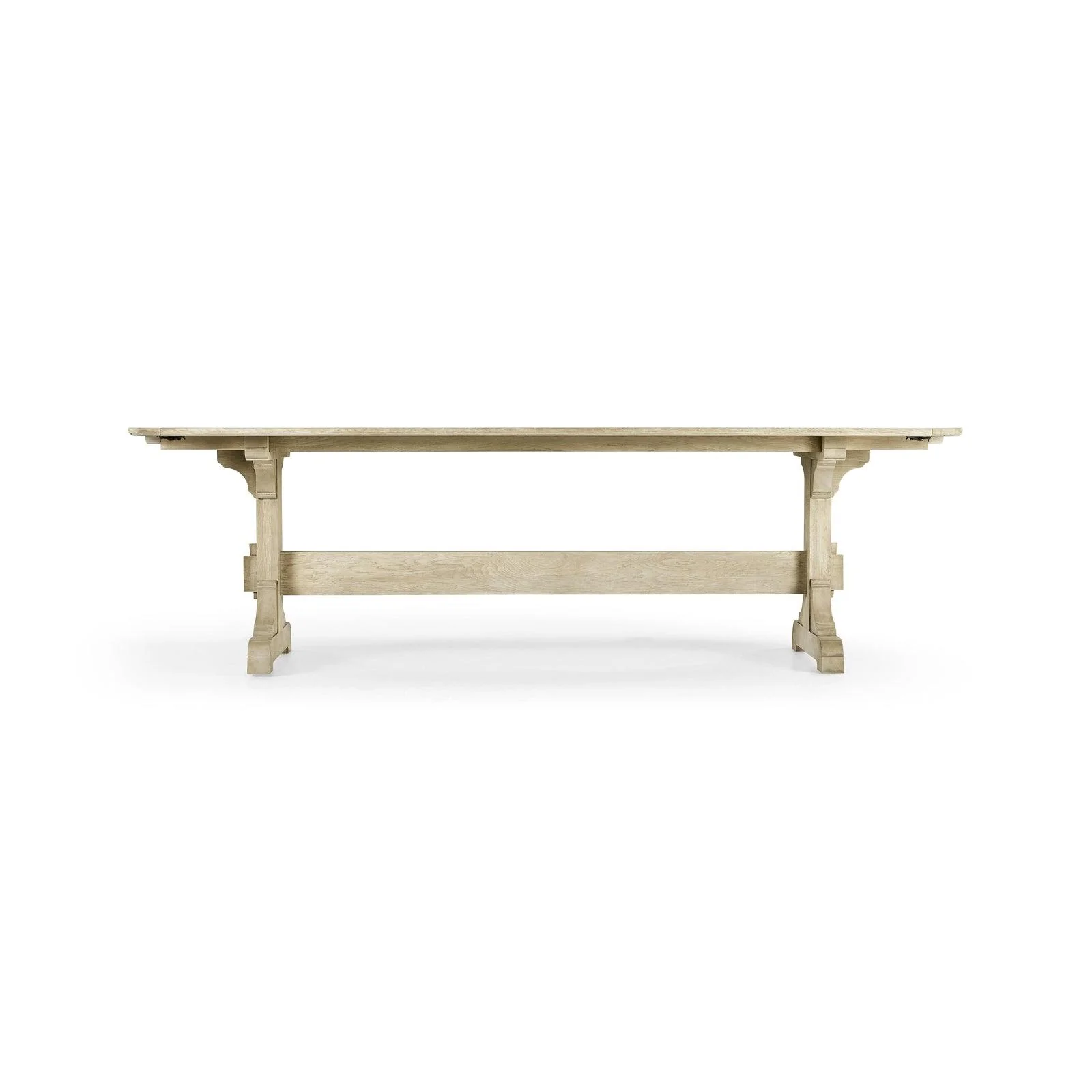 Timeless Epoch Trestle Dining Table in Stripped Oak - Image 3
