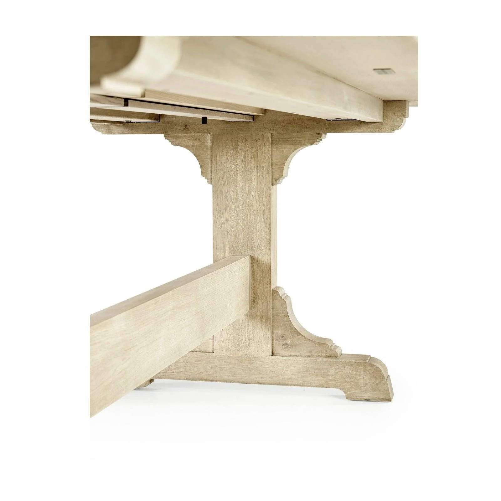 Timeless Epoch Trestle Dining Table in Stripped Oak - Image 6