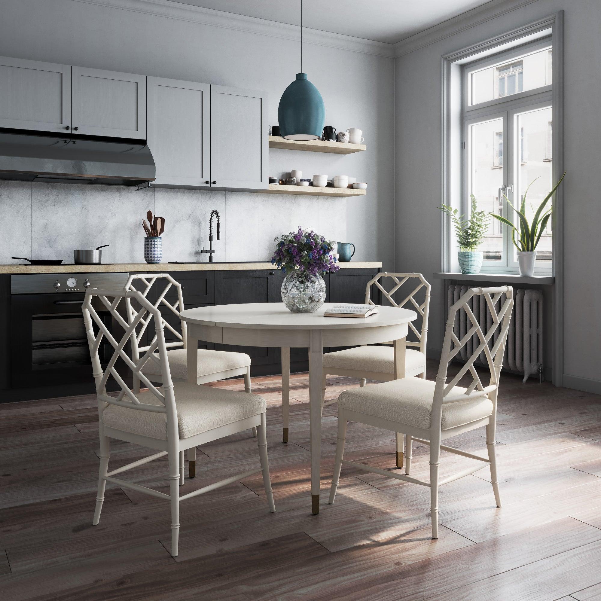 Timeless Synodic Swedish Dining Table in London Mist - Image 6