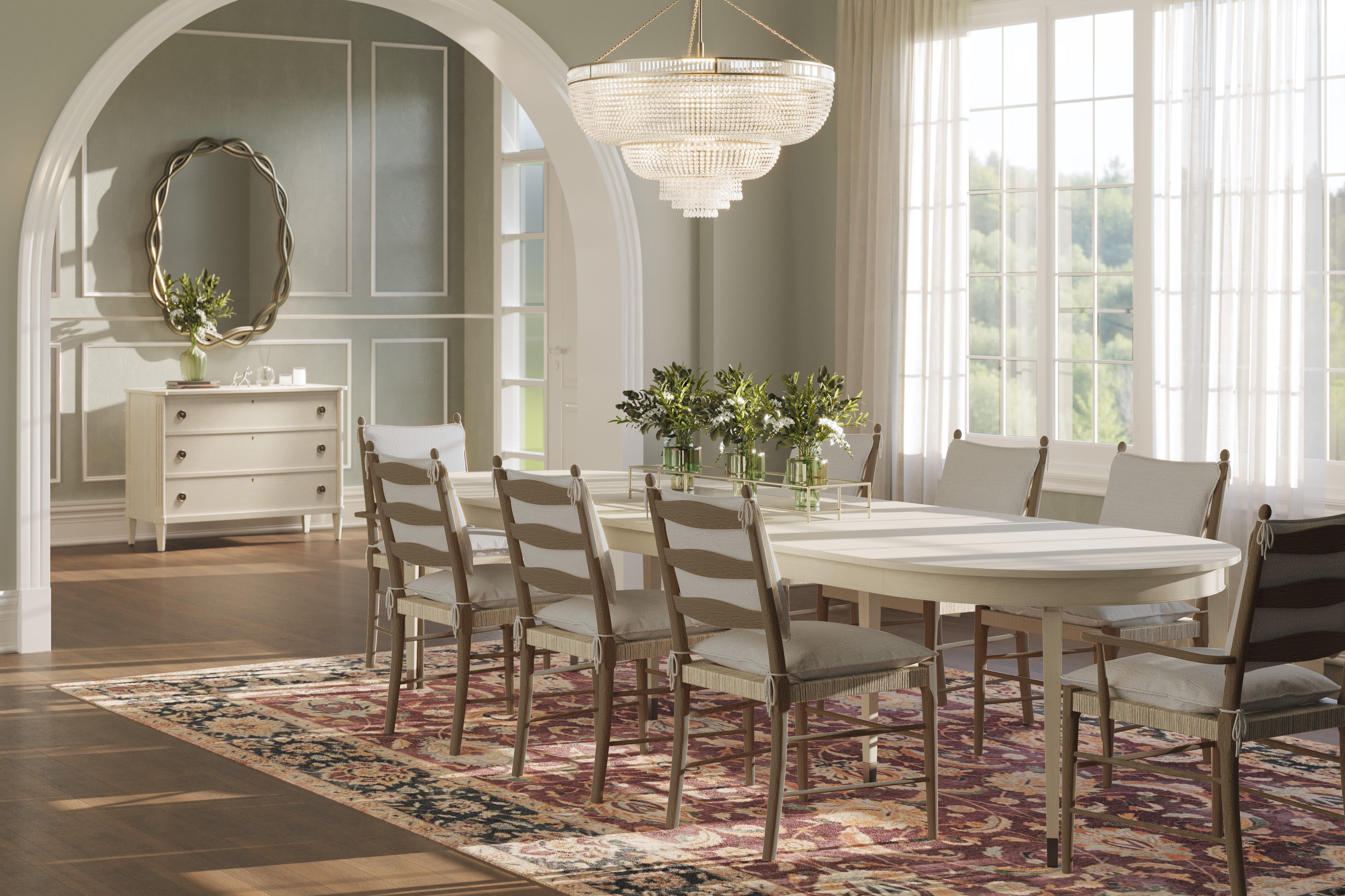Timeless Synodic Swedish Dining Table in London Mist - Image 7