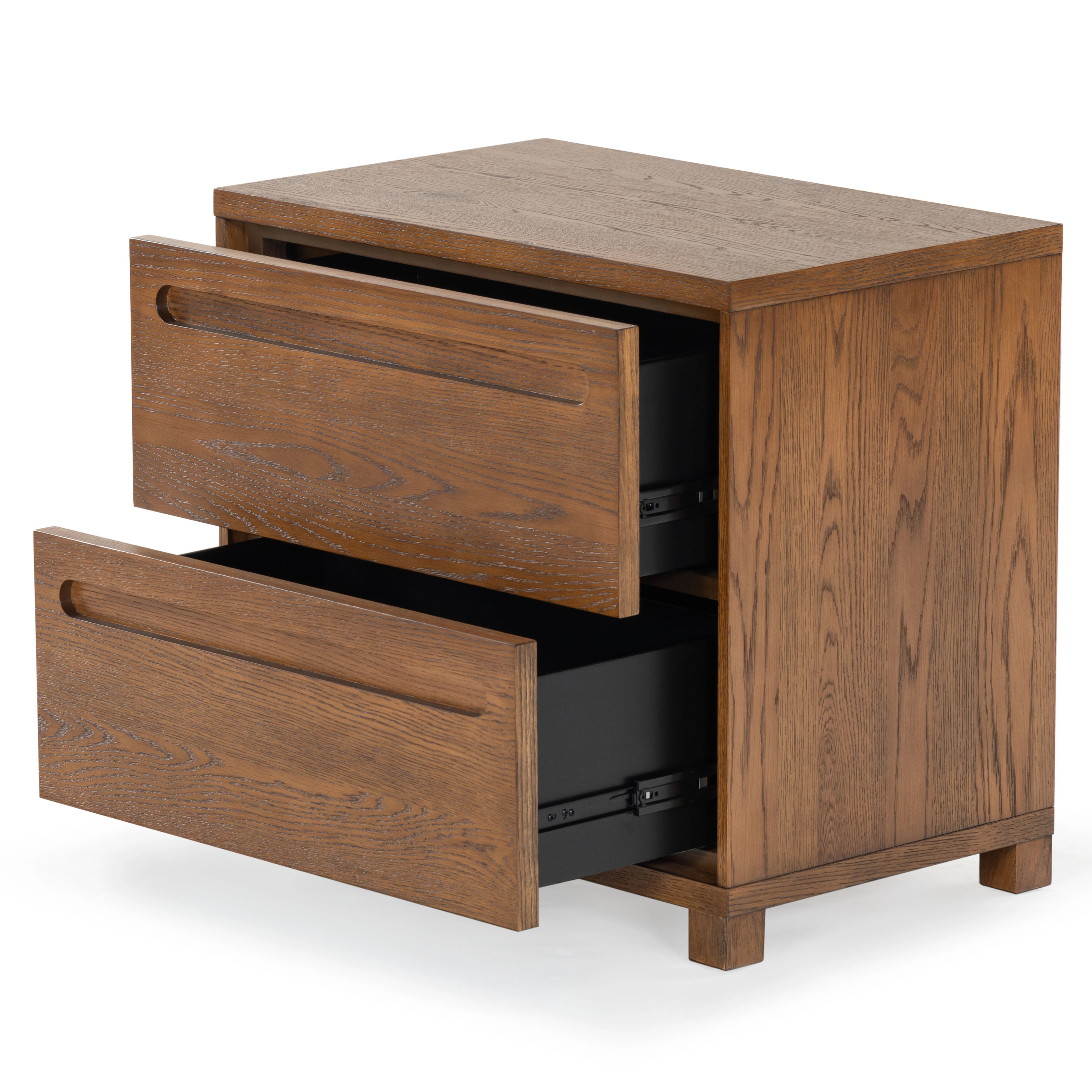 Tobiette 2 Drawer Wood Nightstand - Image 25