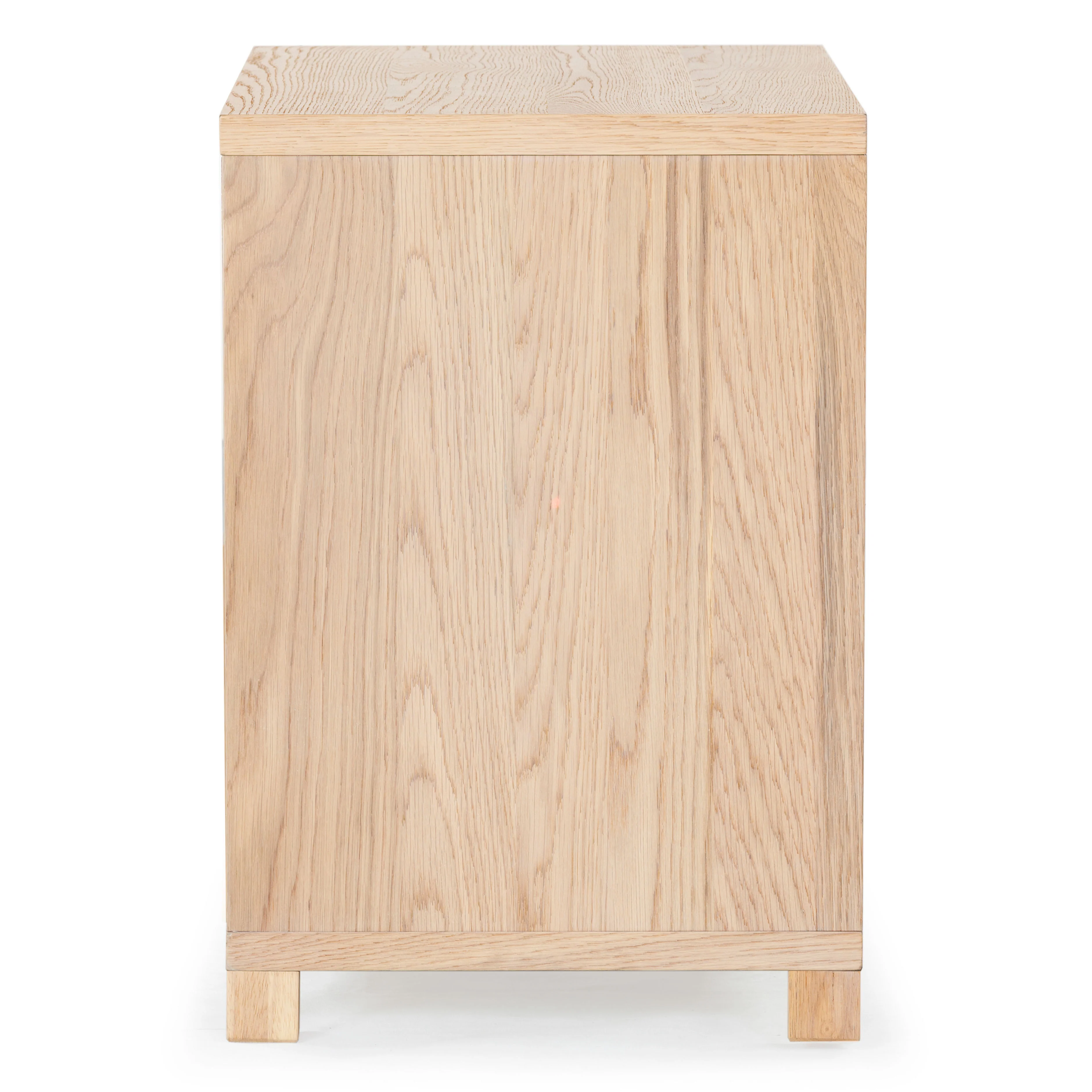 Tobiette 2 Drawer Wood Nightstand - Image 7