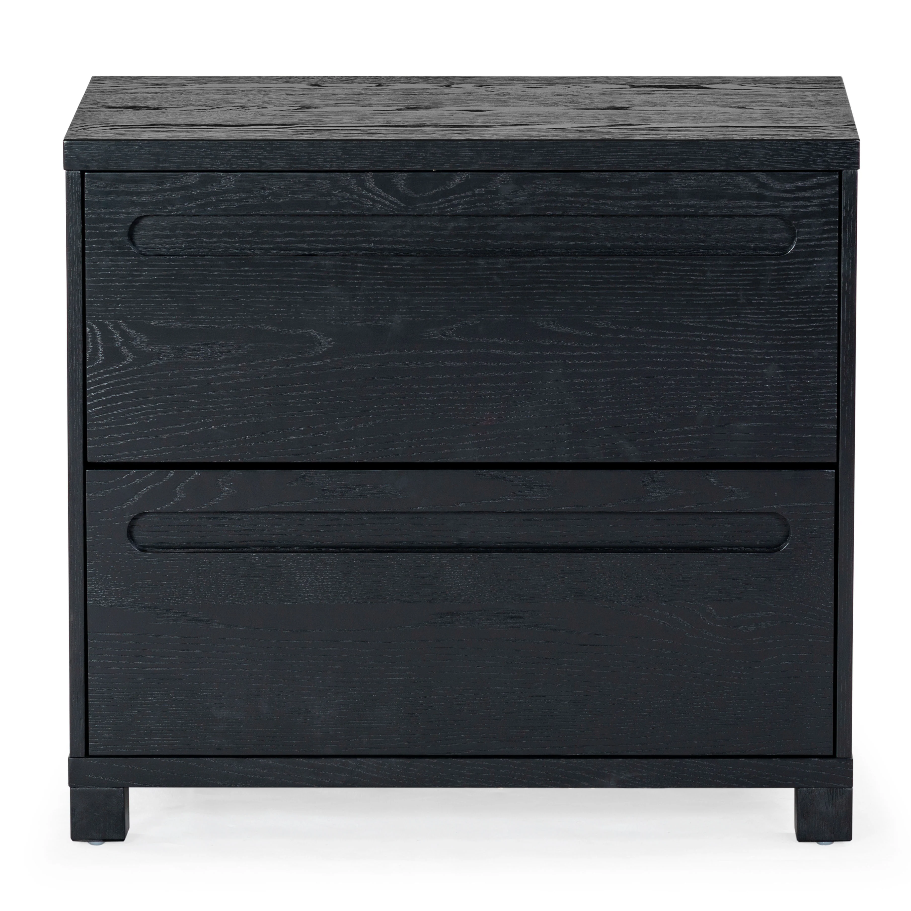 Tobiette 2 Drawer Wood Nightstand - Image 8