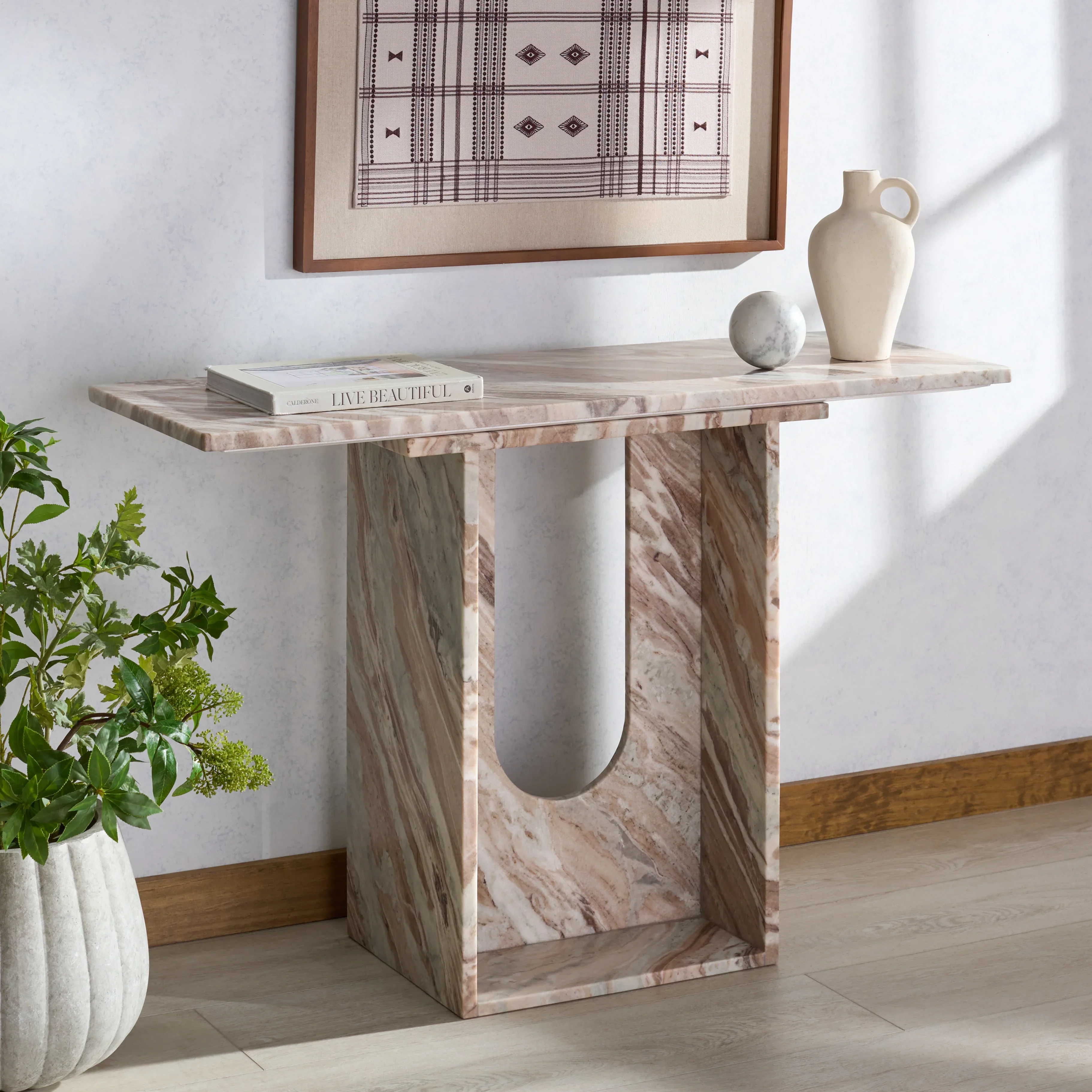 Tobilyn Marble Console Table - Image 3