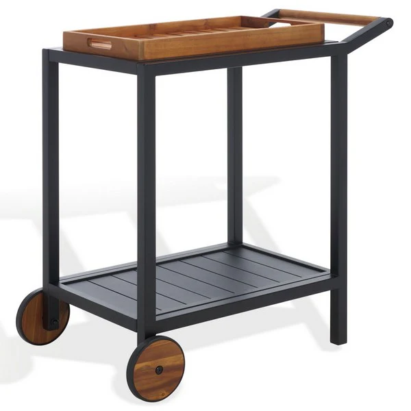 Tonga Aluminum Outdoor Bar Cart - Image 3