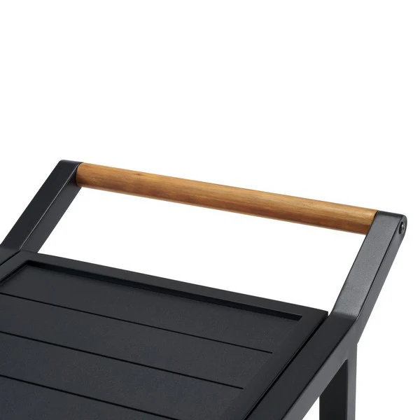Tonga Aluminum Outdoor Bar Cart - Image 9