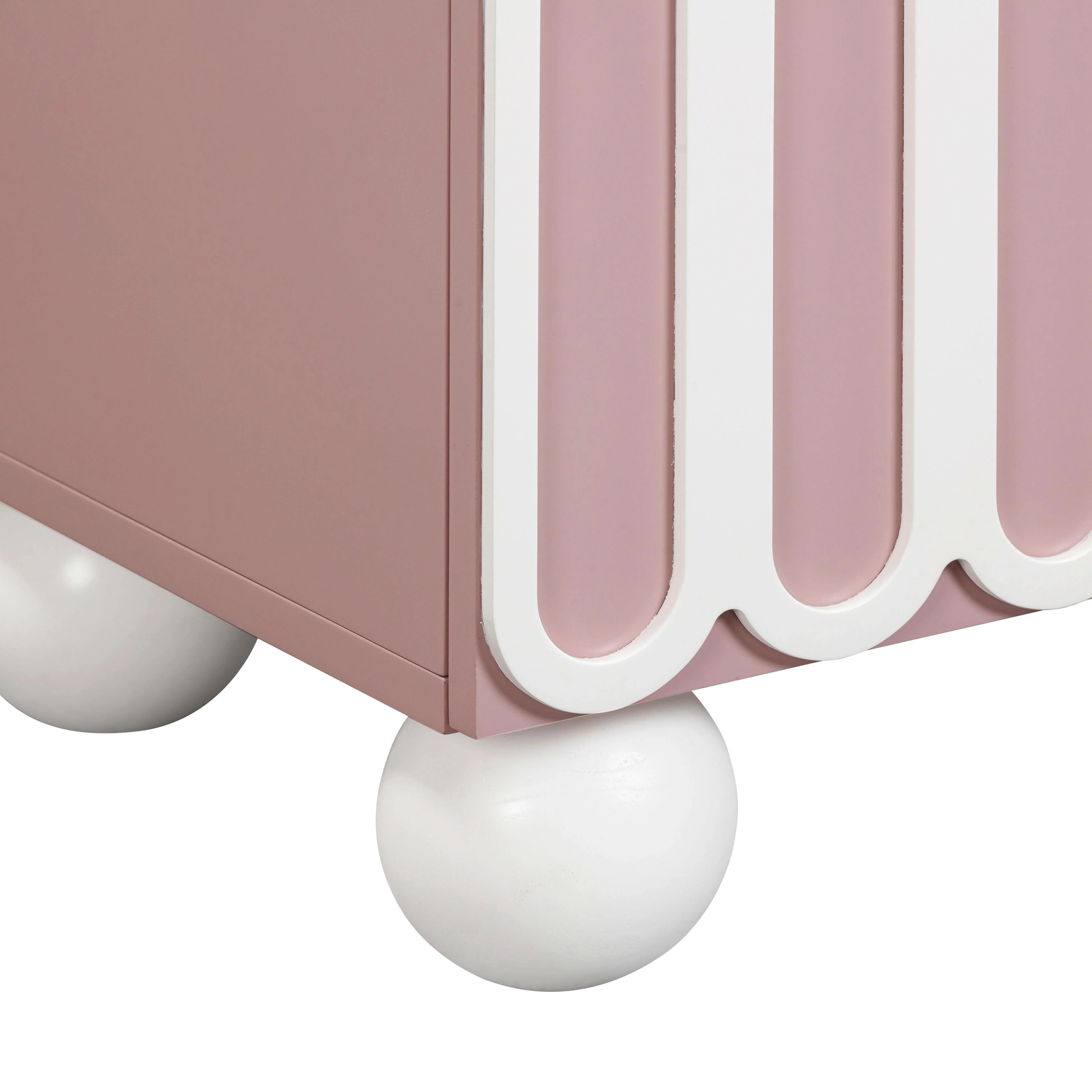 Tori Motif Mauve Nightstand - Image 6