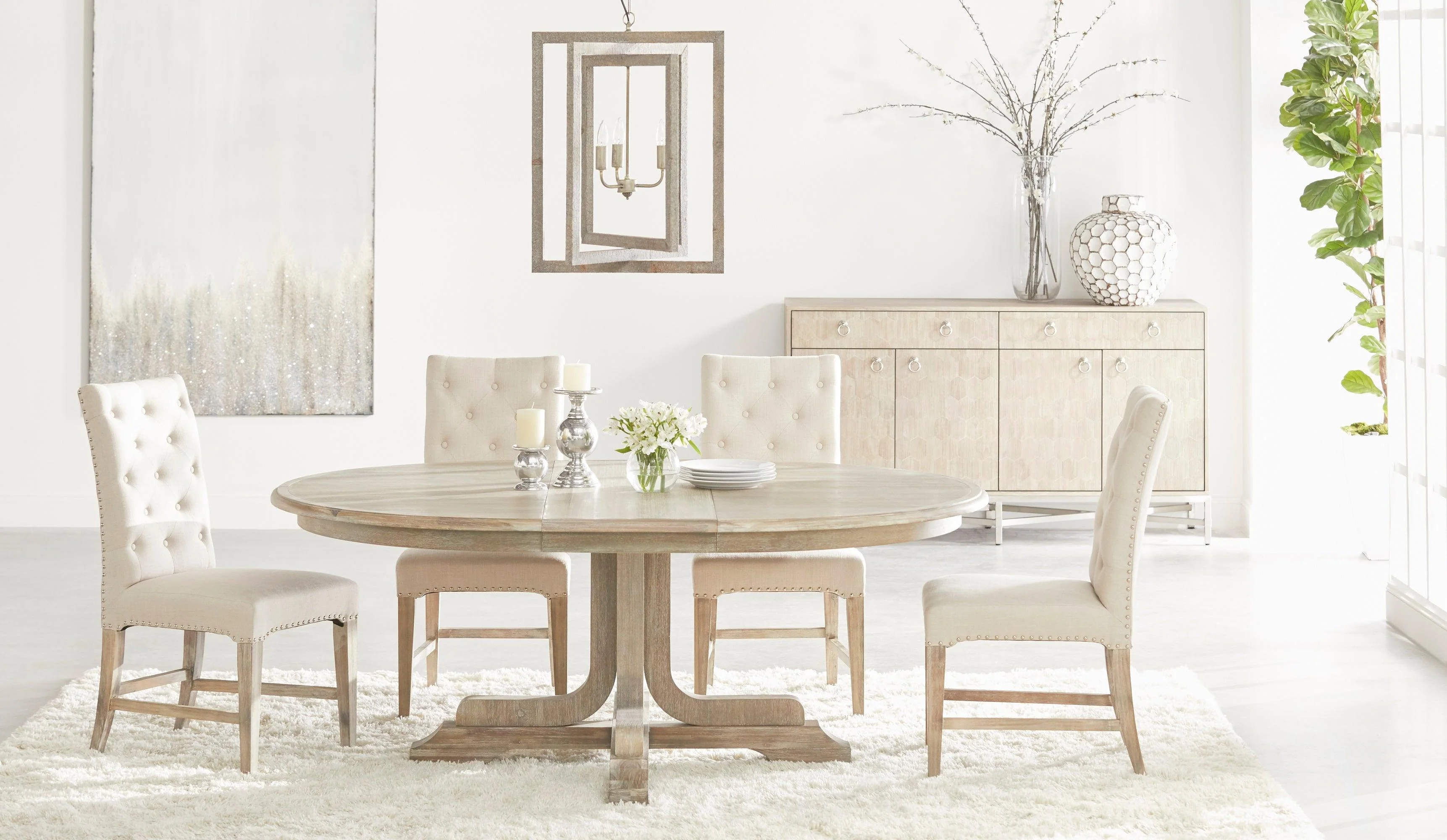 Torrey 60" Round Extension Dining Table - Image 10