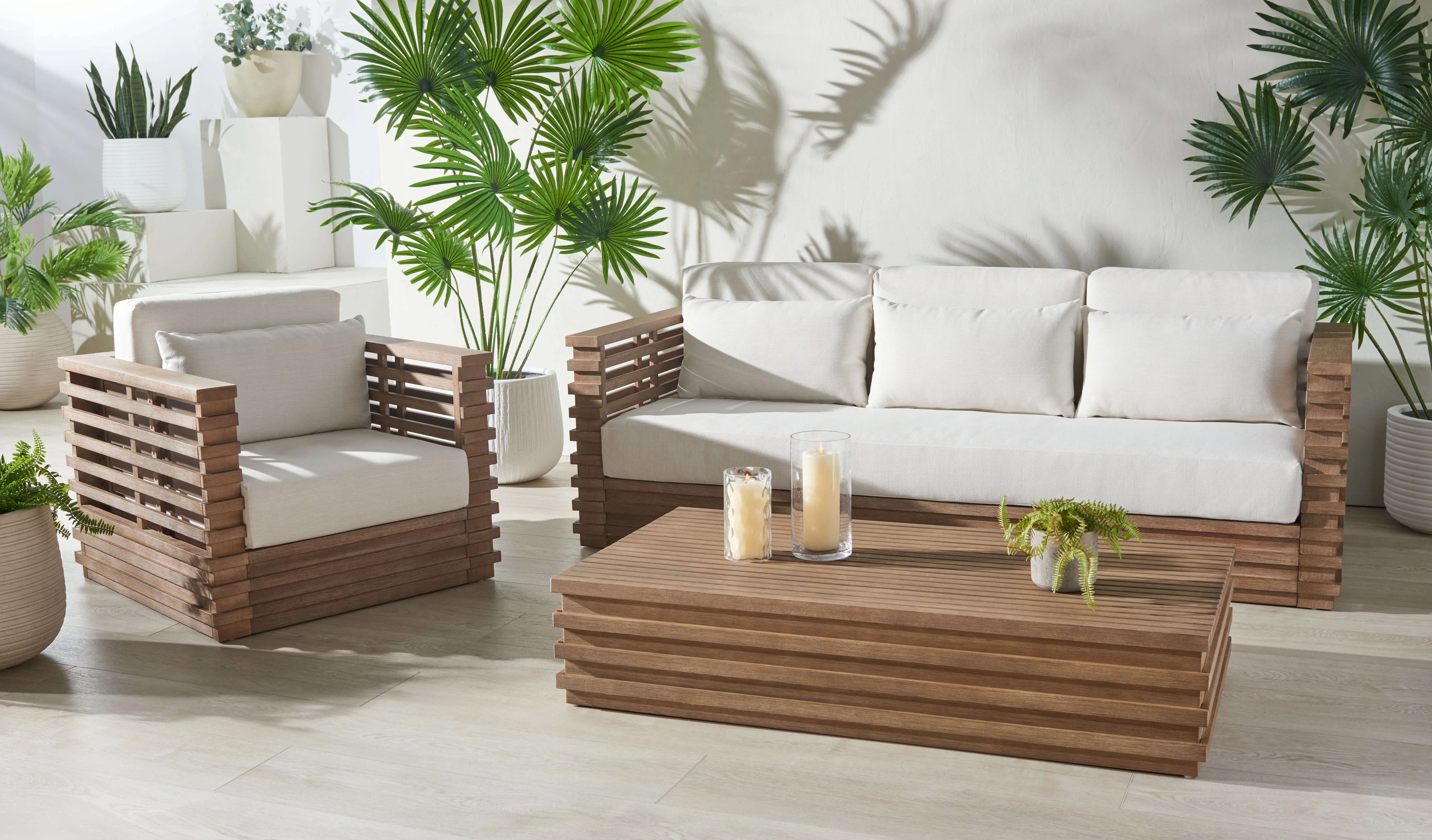 Tortuga Eucalyptus Patio Chair - Image 12