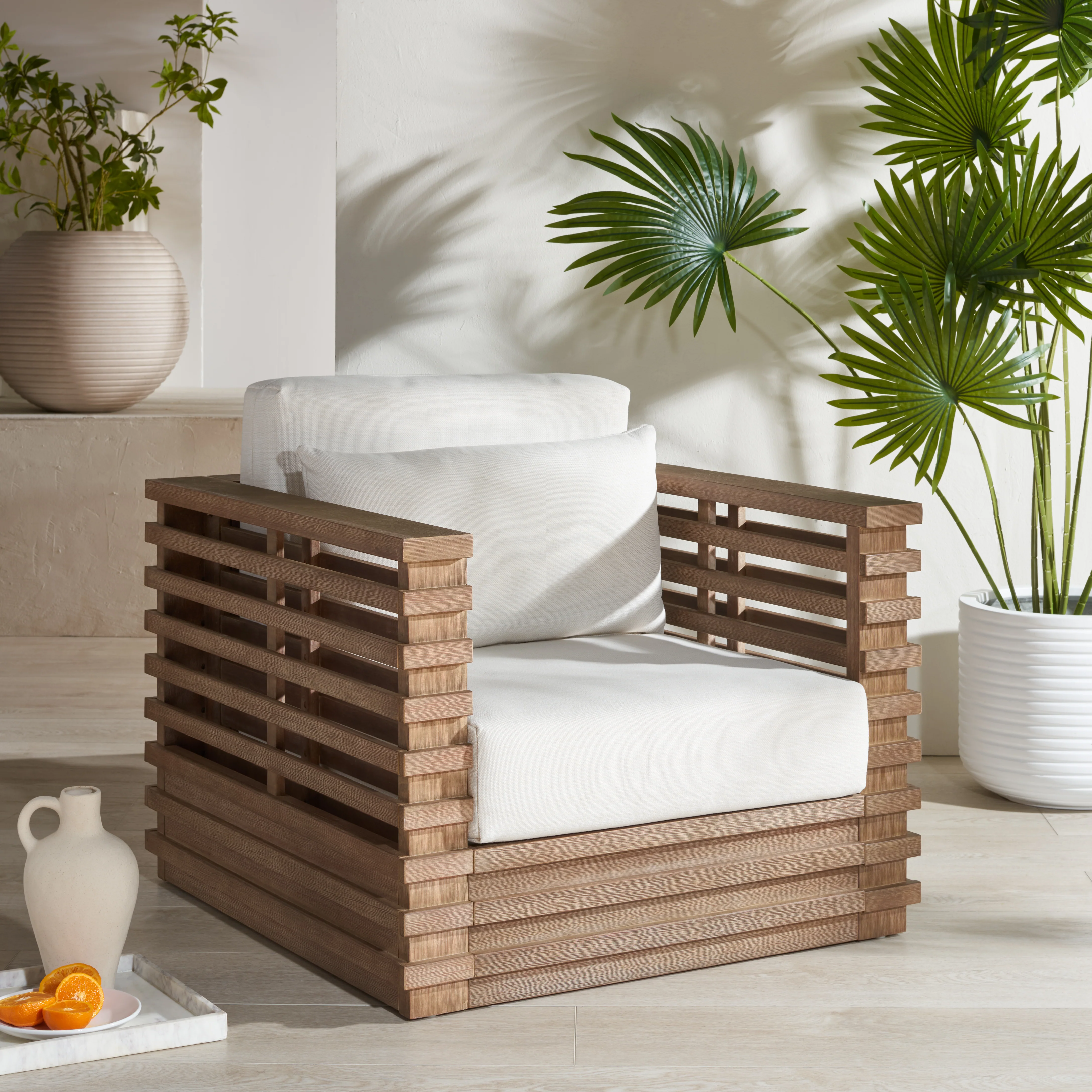 Tortuga Eucalyptus Patio Chair - Image 2