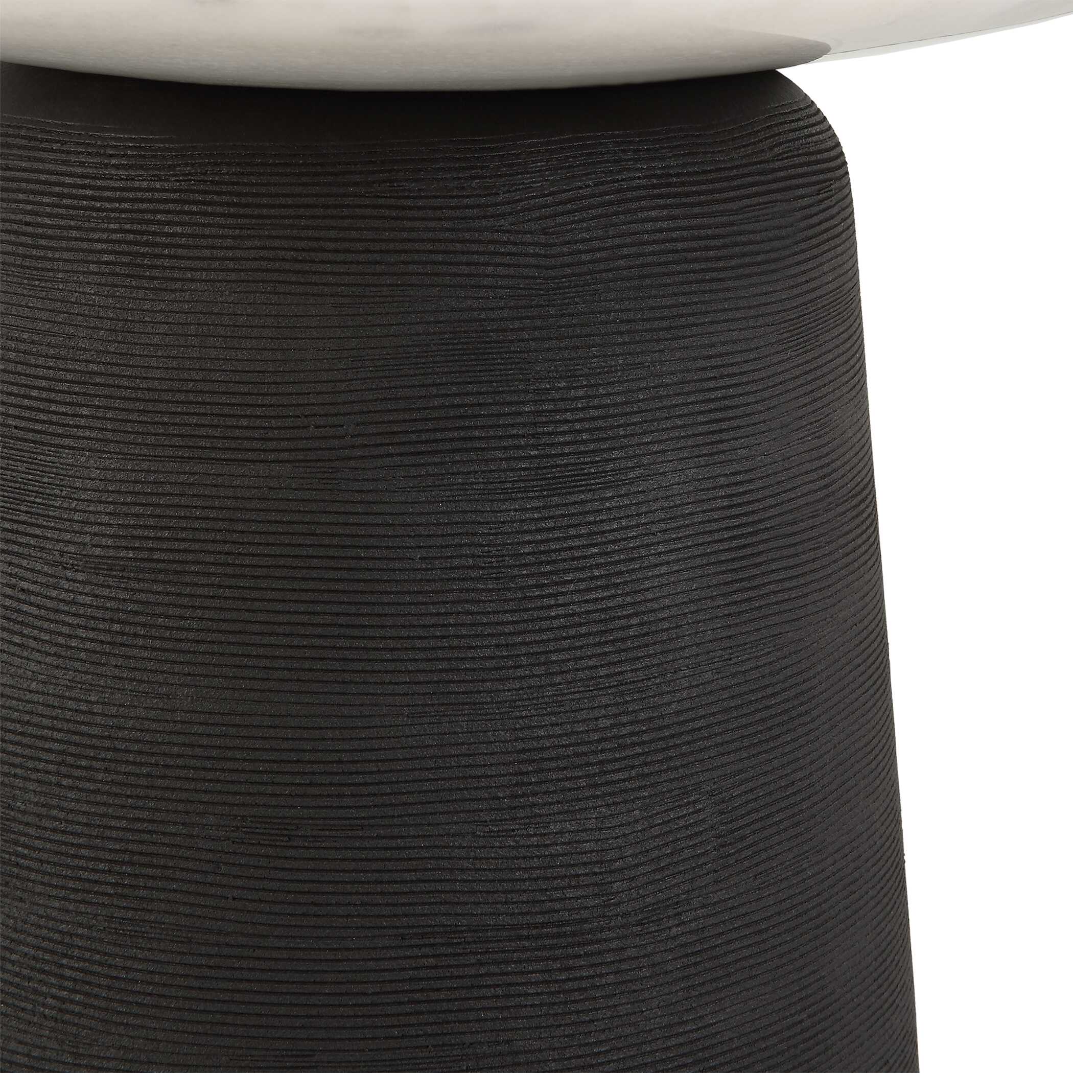 Total Eclipse Marble Accent Table - Image 4
