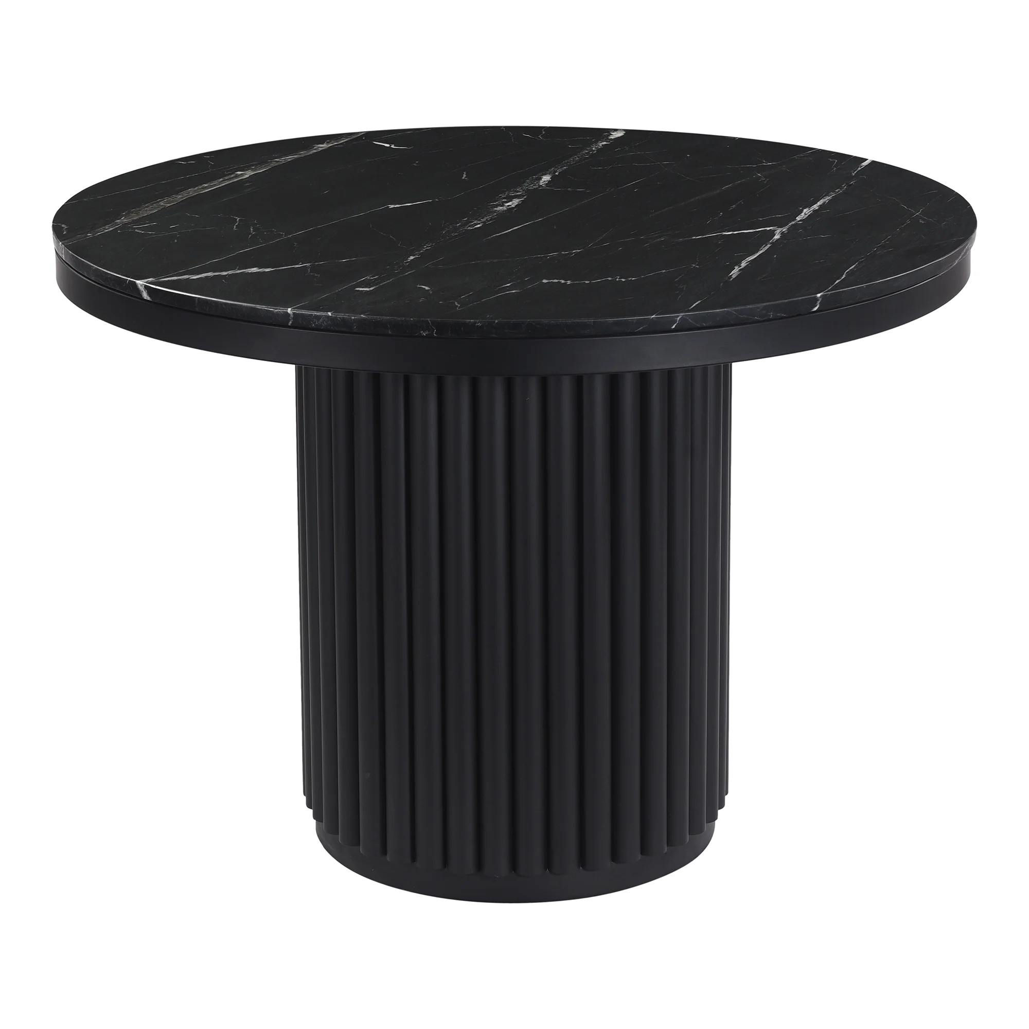 Tower Dining Table Black Marble - Image 3