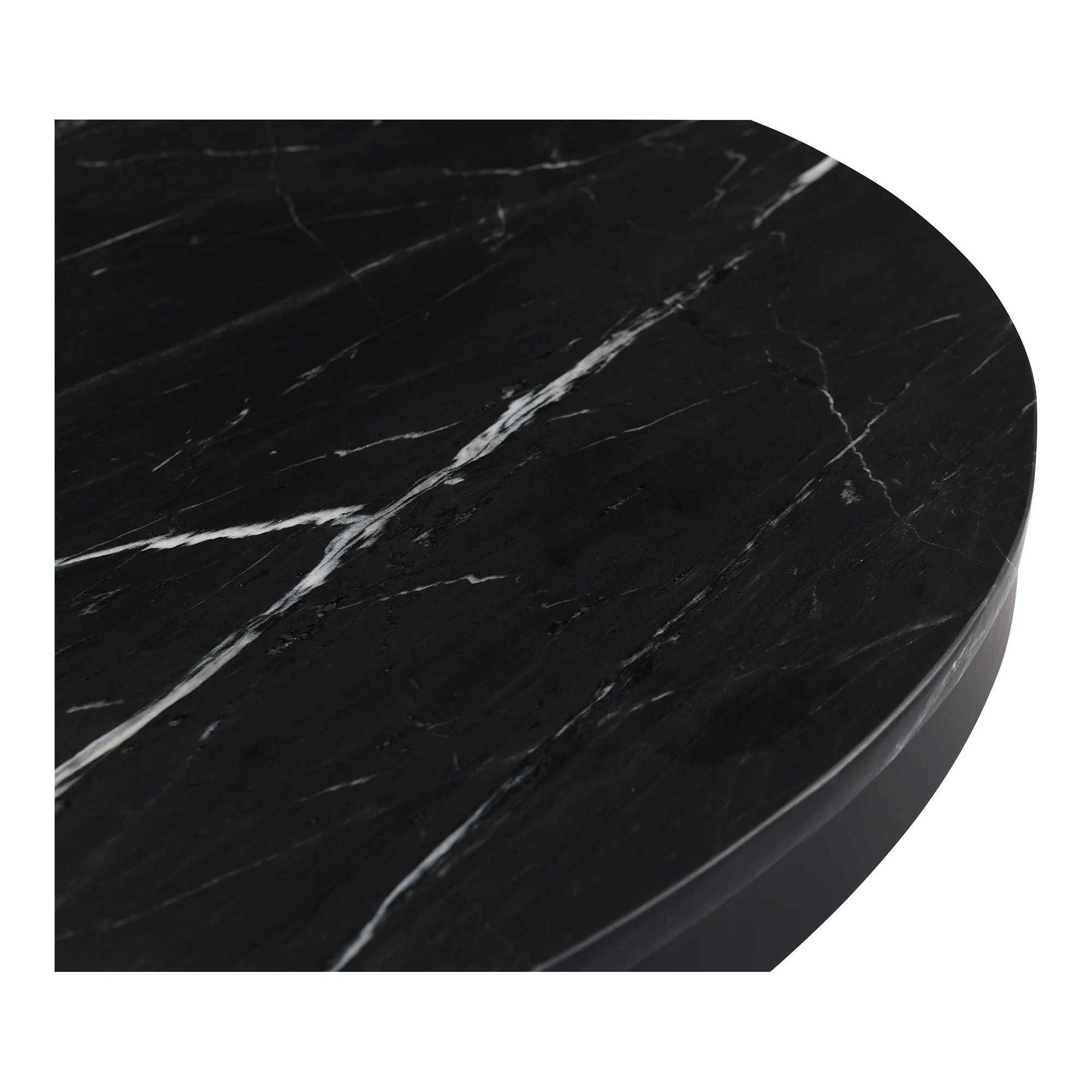 Tower Dining Table Black Marble - Image 4