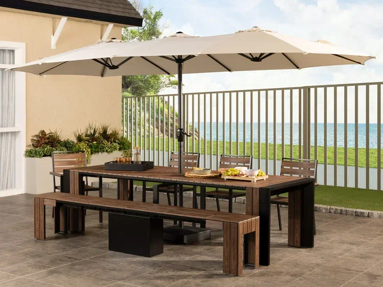 Transformer Outdoor Table Dining Set - Image 10