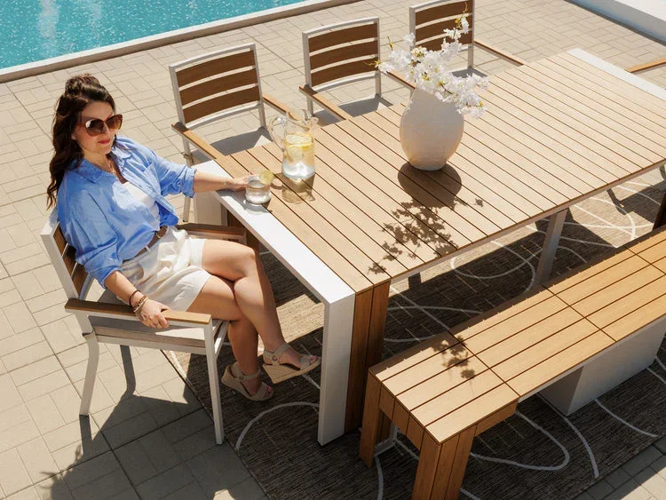 Transformer Outdoor Table Dining Set - Image 17