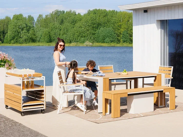 Transformer Outdoor Table Dining Set - Image 19