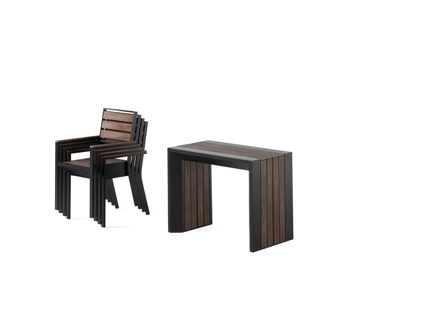 Transformer Outdoor Table Dining Set - Image 3